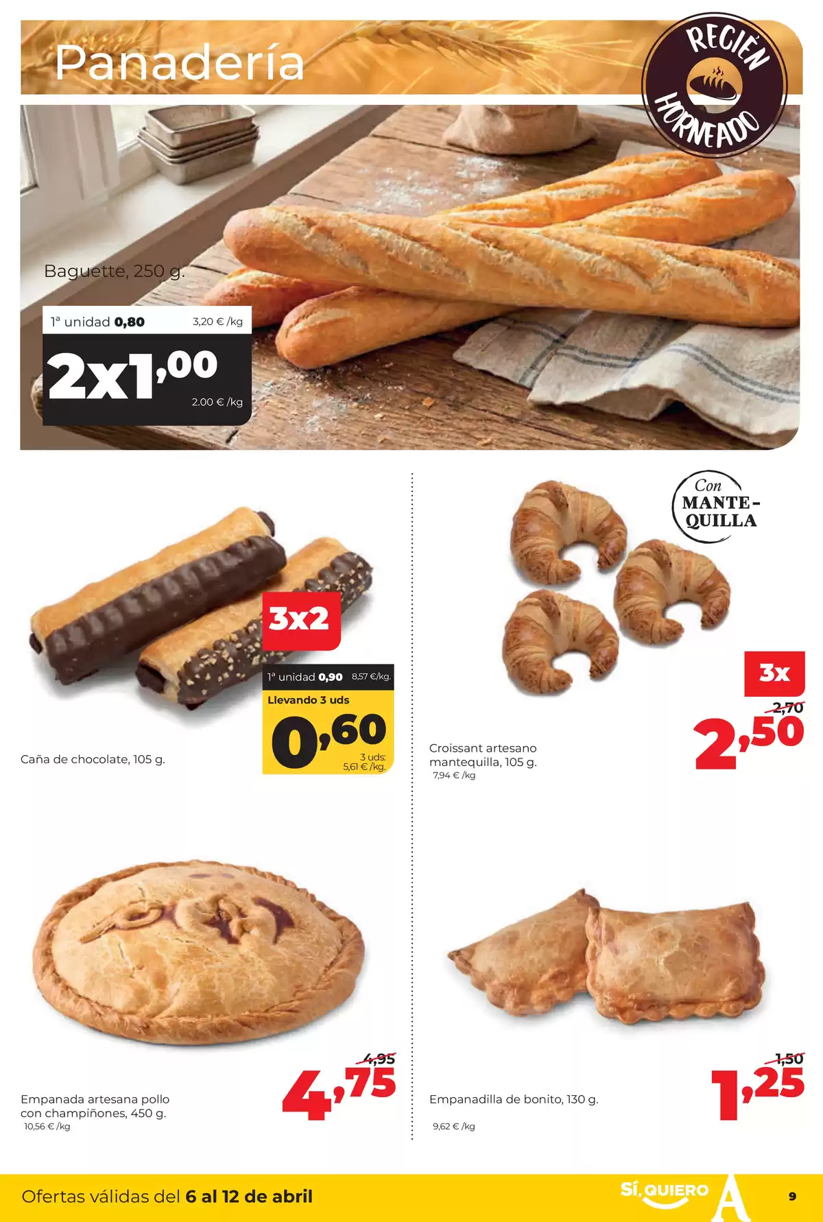 Offres ‎Supermarchés Alimerka‎ Espagne Asturies de 6 à 12 avril 2026 Offres hebdomadaires - ‎Supermarchés Alimerka‎ - Espagne - 6 avril 2026 – 12 avril 2026 - Page 9