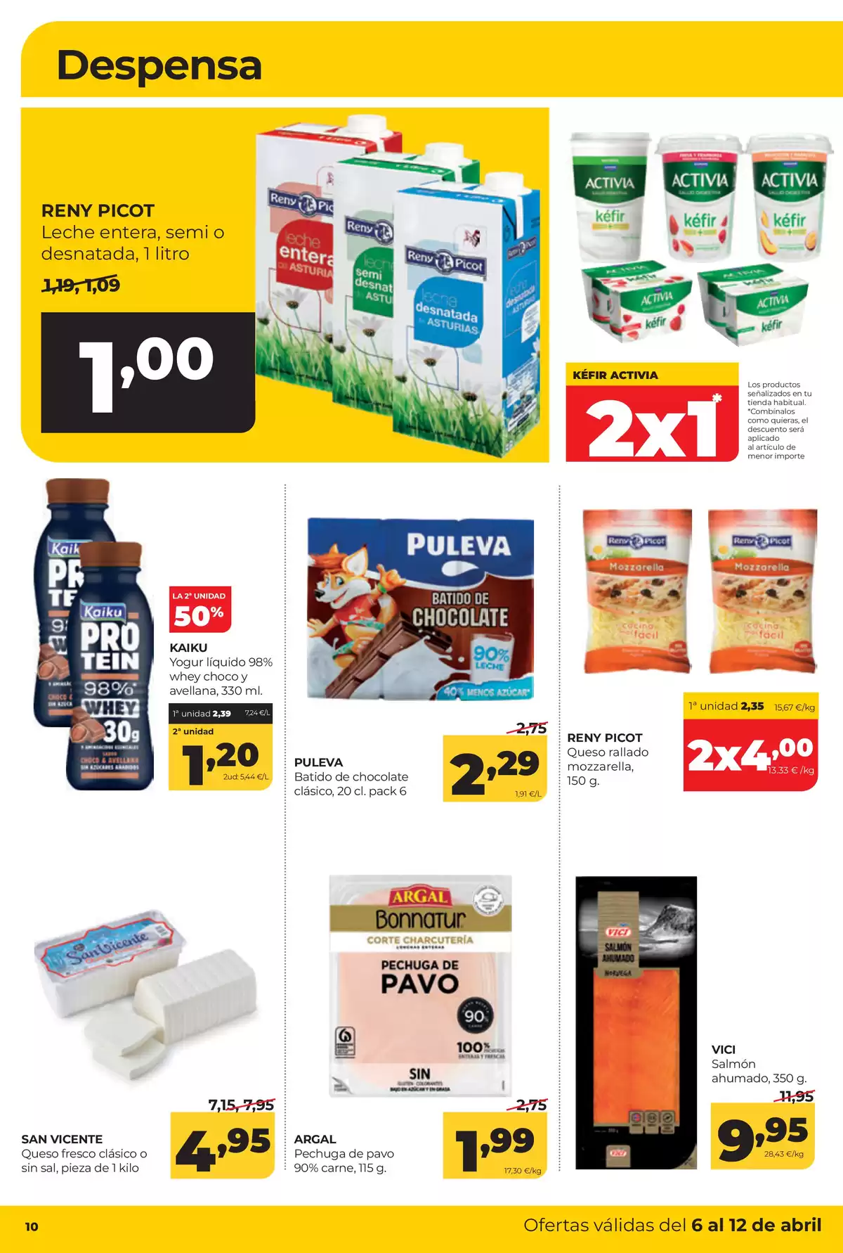 Offres ‎Supermarchés Alimerka‎ Espagne Asturies de 6 à 12 avril 2026 Offres hebdomadaires - ‎Supermarchés Alimerka‎ - Espagne - 6 avril 2026 – 12 avril 2026 - Page 10