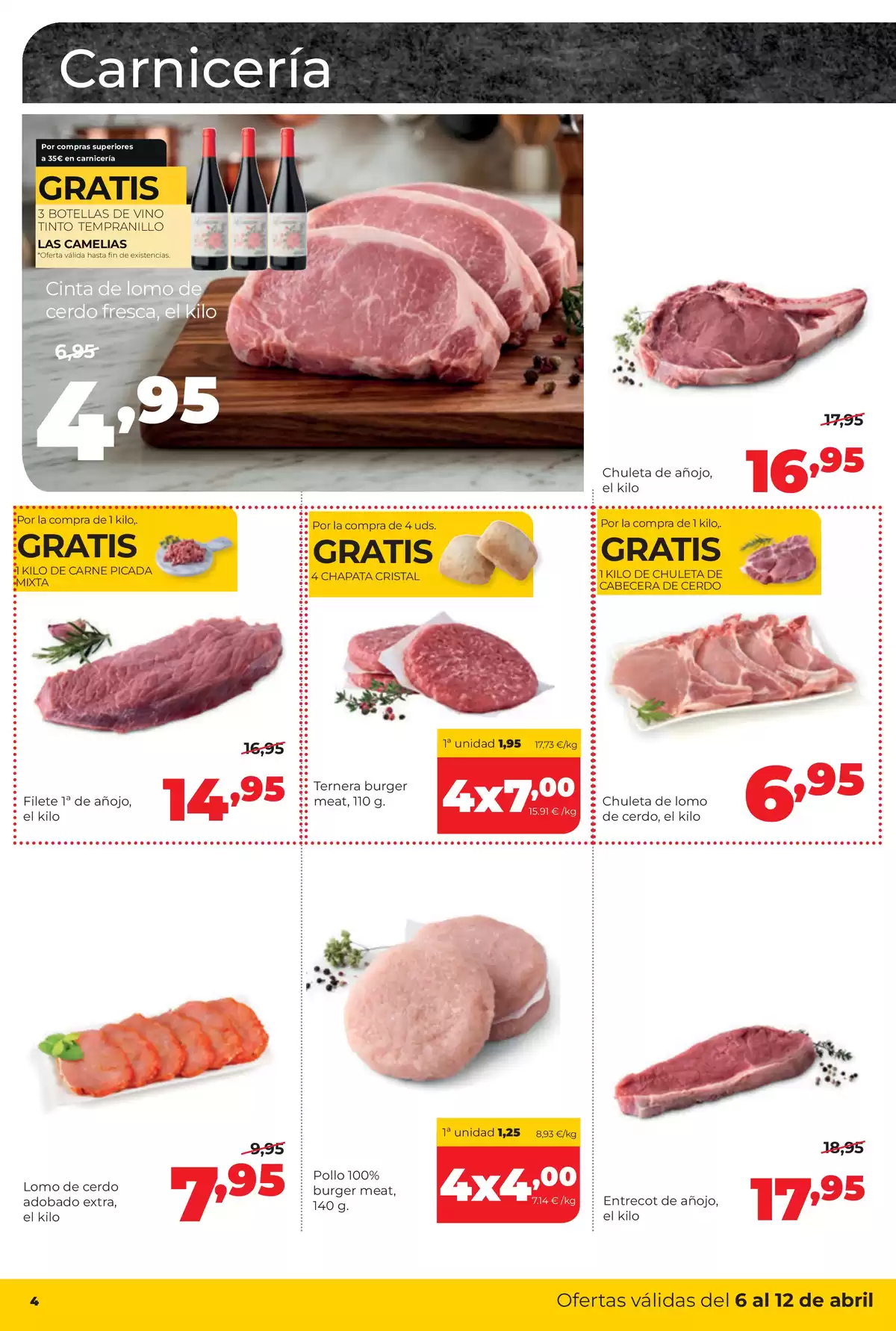 Offres ‎Supermarchés Alimerka‎ Espagne Léon, Castille, Galicia de 6 à 12 avril 2026 Offres hebdomadaires - ‎Supermarchés Alimerka‎ - Espagne - 6 avril 2026 – 12 avril 2026 - Page 4