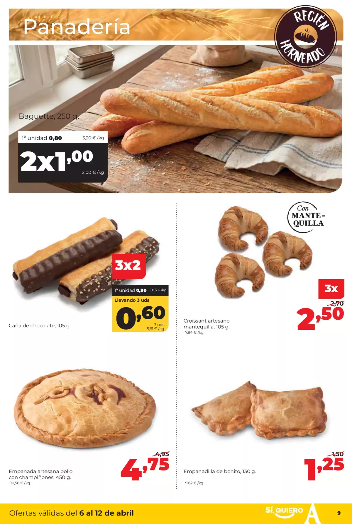 Offres ‎Supermarchés Alimerka‎ Espagne Léon, Castille, Galicia de 6 à 12 avril 2026 Offres hebdomadaires - ‎Supermarchés Alimerka‎ - Espagne - 6 avril 2026 – 12 avril 2026 - Page 9