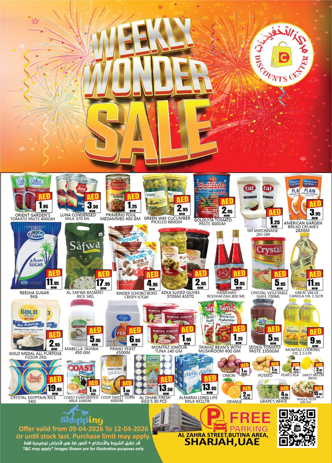 Ofertas de Centro de descuentos de ahorro Emiratos Árabes Unidos de 9 a 12 abril 2026 OFERTA SEMANAL MARAVILLA - Página 1