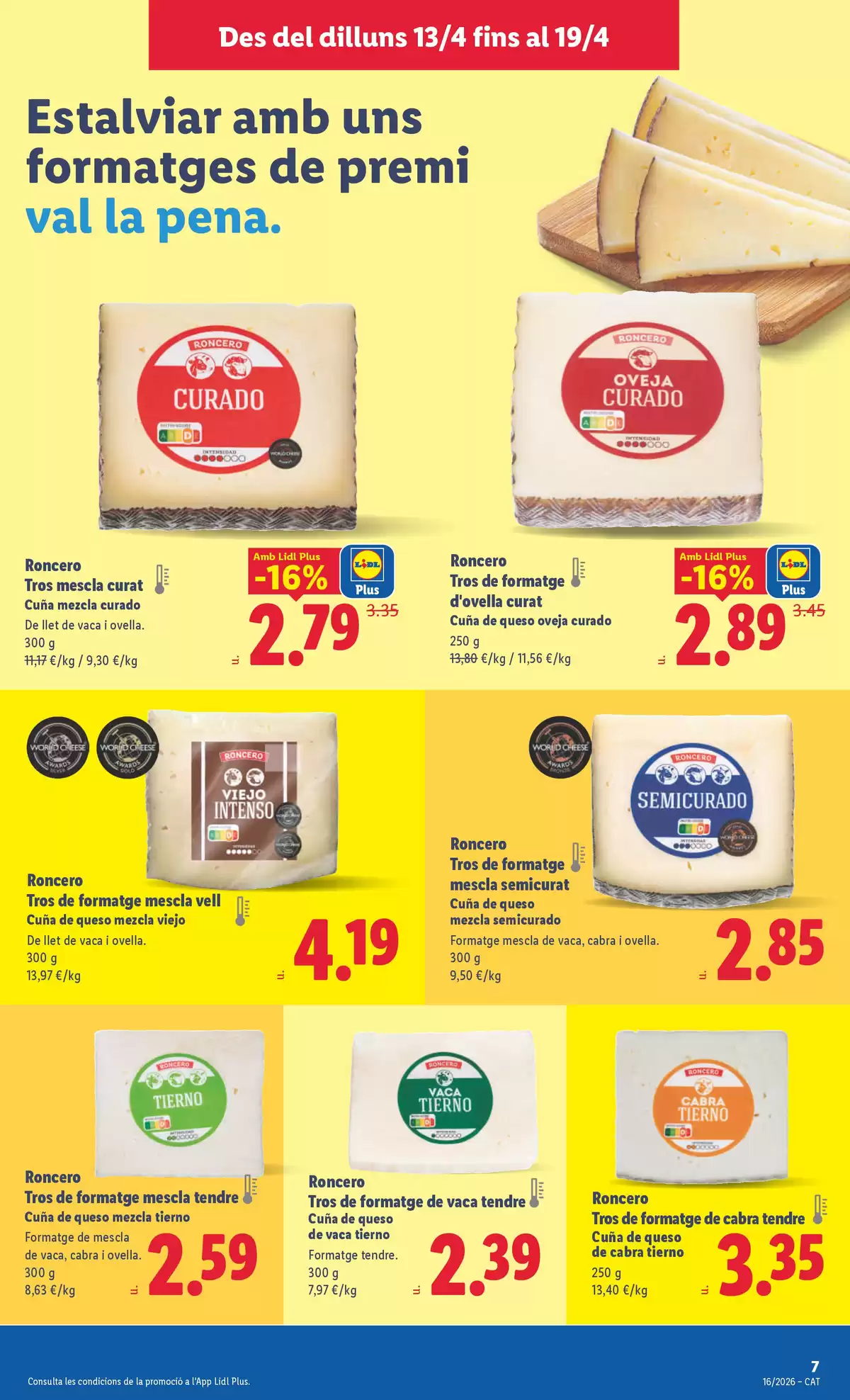Offres Lidl Espagne de 13 à 19 avril 2026 Offres hebdomadaires - Lidl - Espagne - 13 avril 2026 – 19 avril 2026 - Page 11