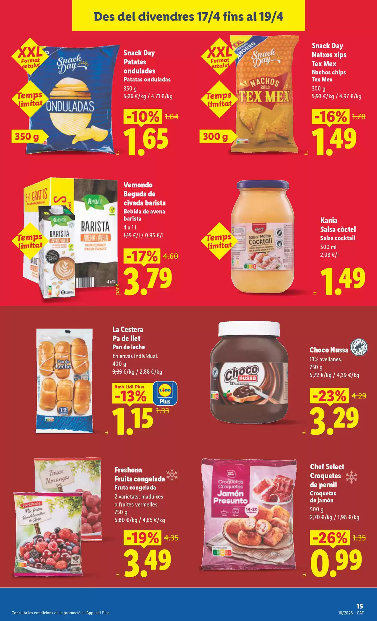 Offres Lidl Espagne de 13 à 19 avril 2026 Offres hebdomadaires - Lidl - Espagne - 13 avril 2026 – 19 avril 2026 - Page 31