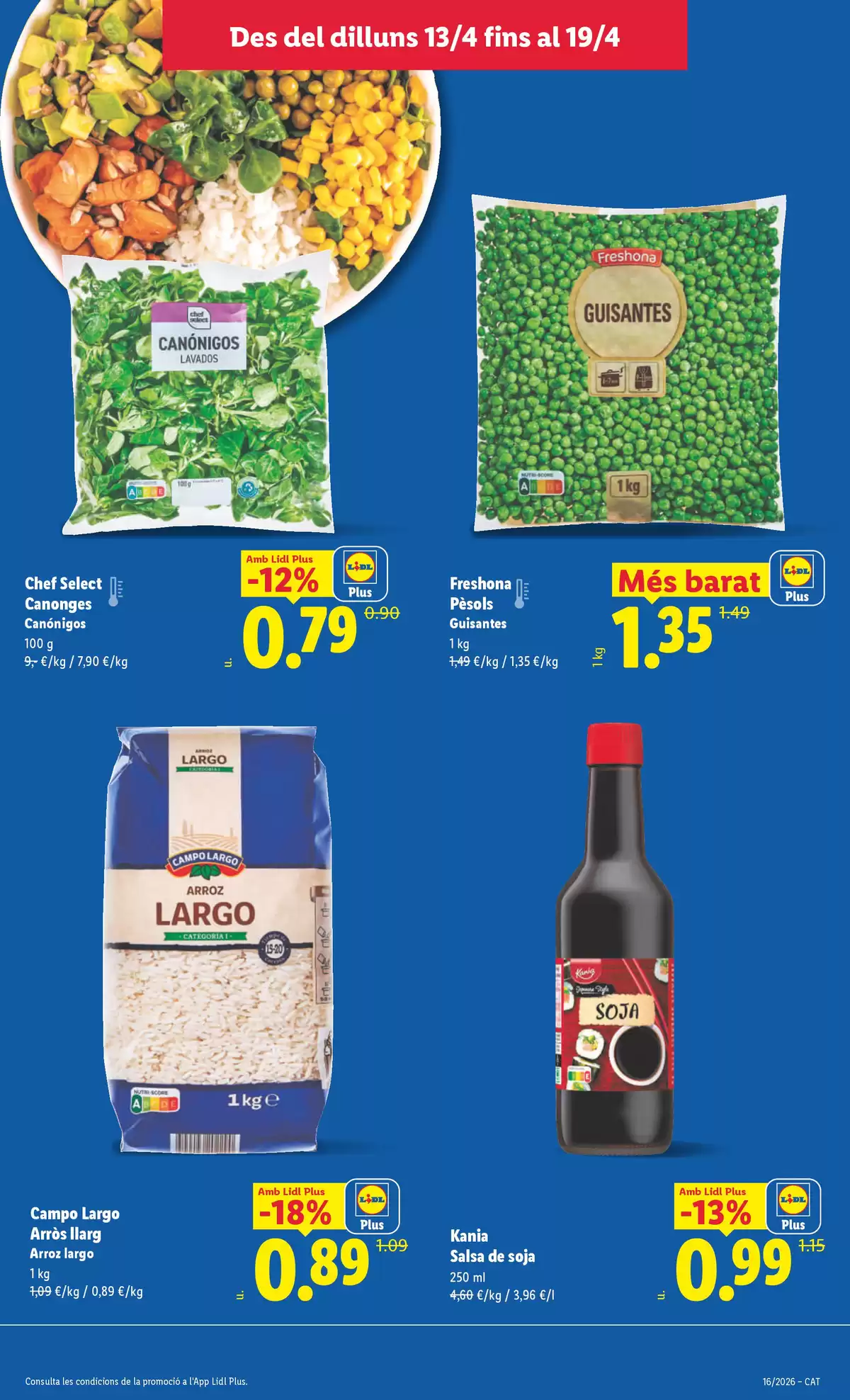 Offres Lidl Espagne de 13 à 19 avril 2026 Offres hebdomadaires - Lidl - Espagne - 13 avril 2026 – 19 avril 2026 - Page 19