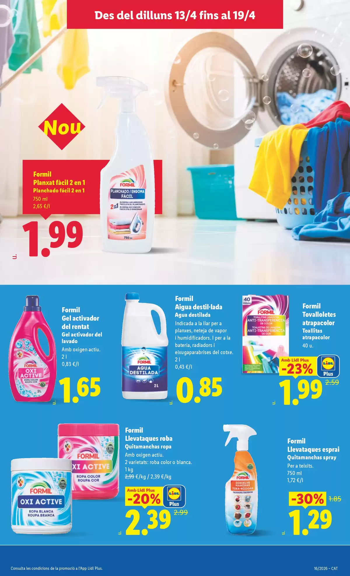 Offres Lidl Espagne de 13 à 19 avril 2026 Offres hebdomadaires - Lidl - Espagne - 13 avril 2026 – 19 avril 2026 - Page 25