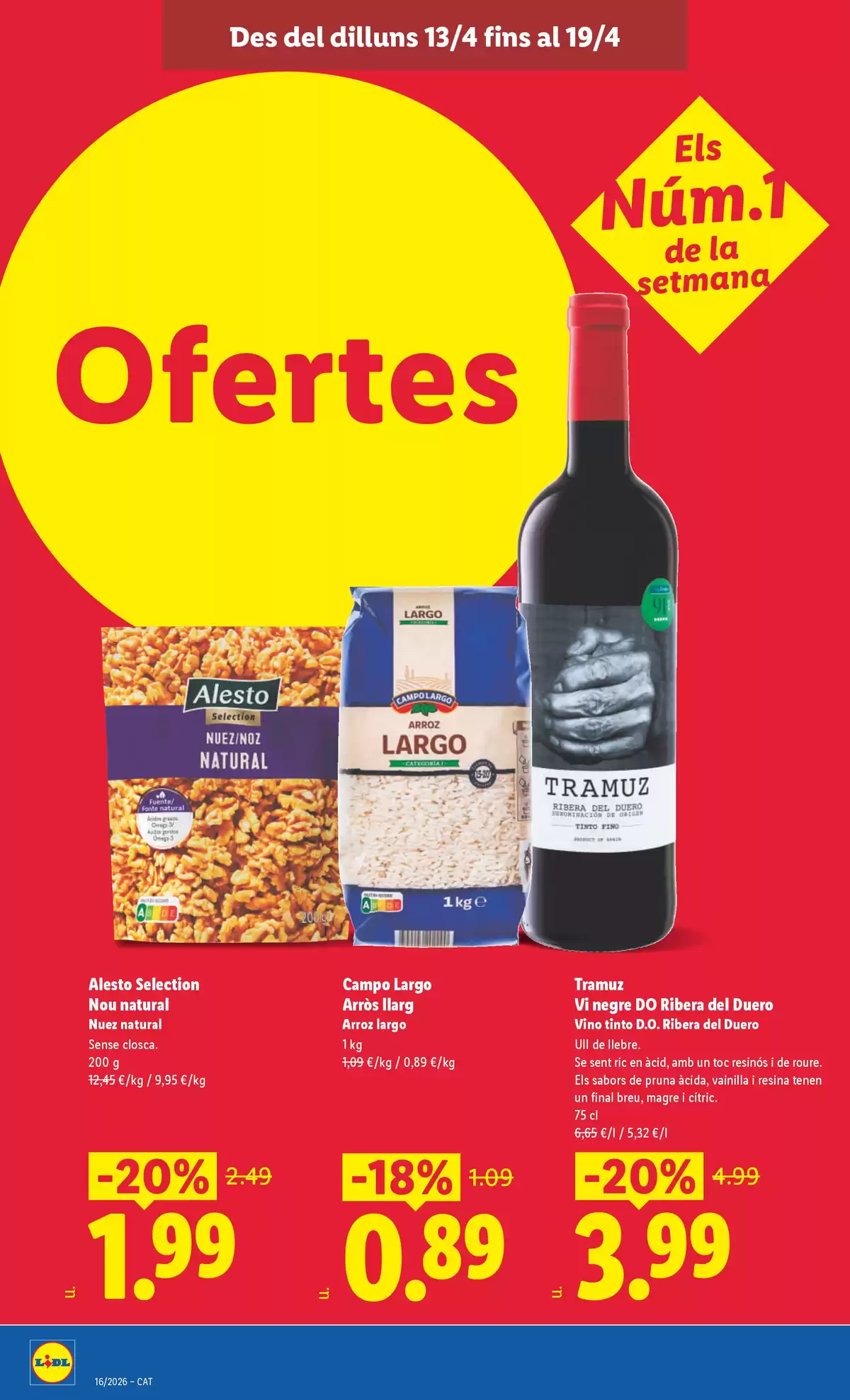 Offres Lidl Espagne de 13 à 19 avril 2026 Offres hebdomadaires - Lidl - Espagne - 13 avril 2026 – 19 avril 2026 - Page 12