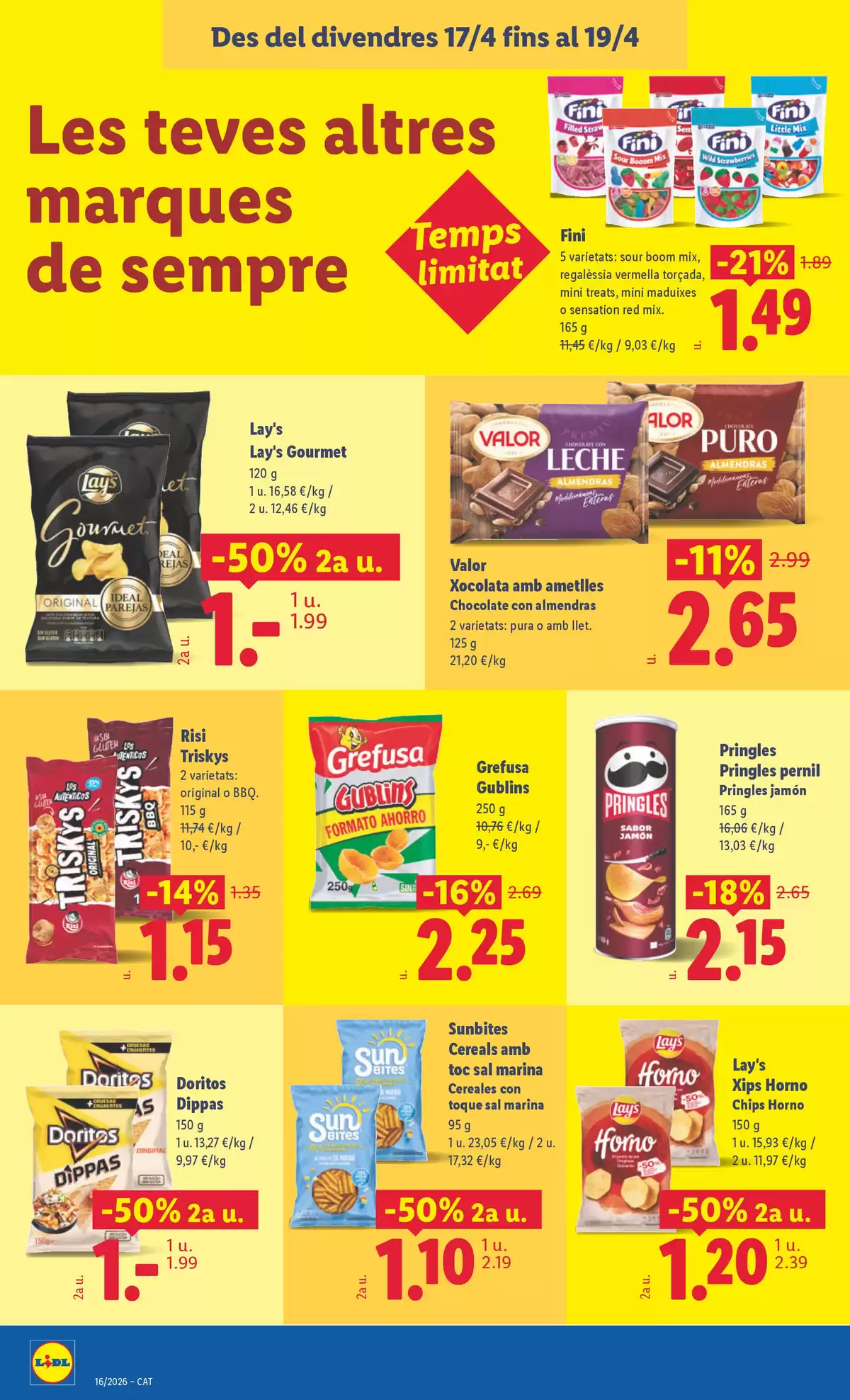 Offres Lidl Espagne de 13 à 19 avril 2026 Offres hebdomadaires - Lidl - Espagne - 13 avril 2026 – 19 avril 2026 - Page 36