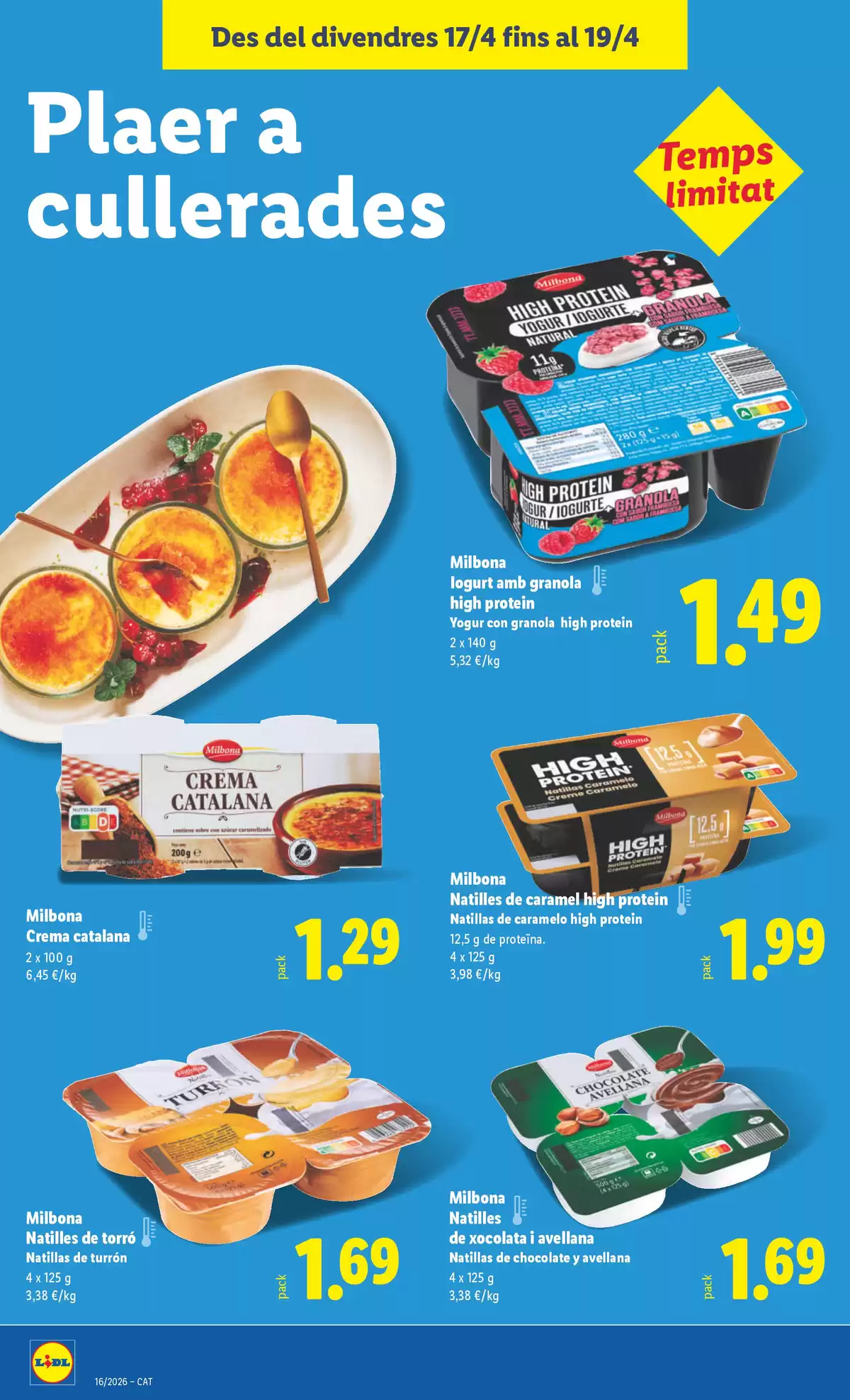 Offres Lidl Espagne de 13 à 19 avril 2026 Offres hebdomadaires - Lidl - Espagne - 13 avril 2026 – 19 avril 2026 - Page 32