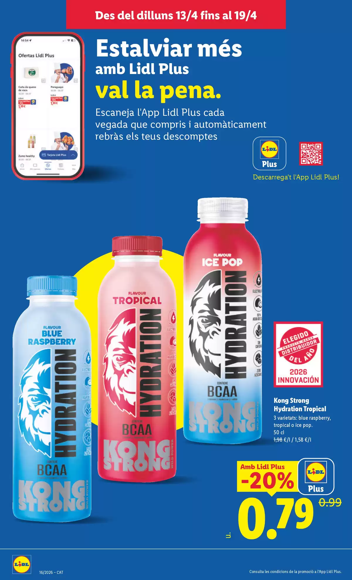 Offres Lidl Espagne de 13 à 19 avril 2026 Offres hebdomadaires - Lidl - Espagne - 13 avril 2026 – 19 avril 2026 - Page 20