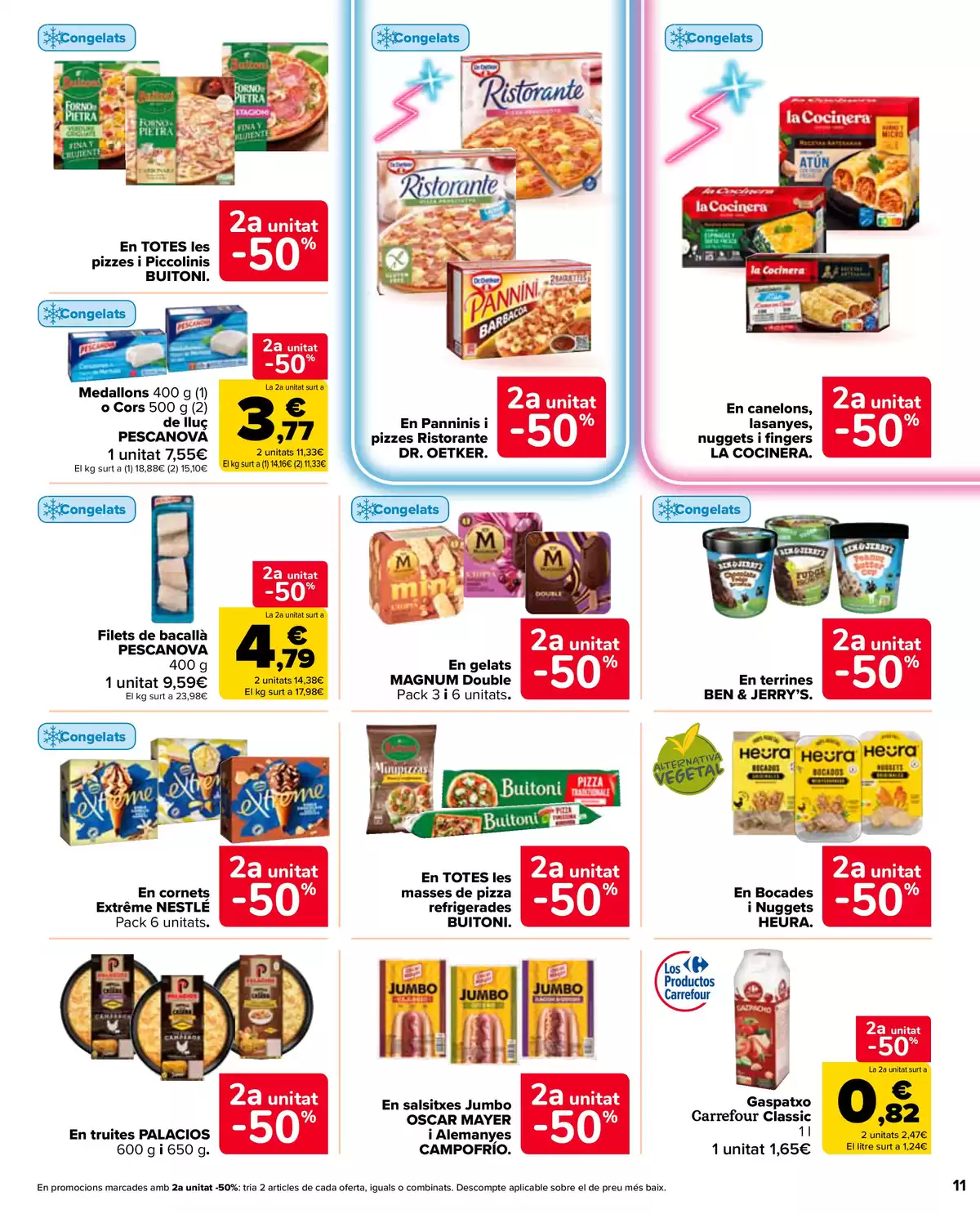 Offres Carrefour Markt Espagne de 7 à 20 avril 2026 2ème unité à 50 % - Carrefour - Espagne - 7 avril 2026 – 20 avril 2026 - Page 11