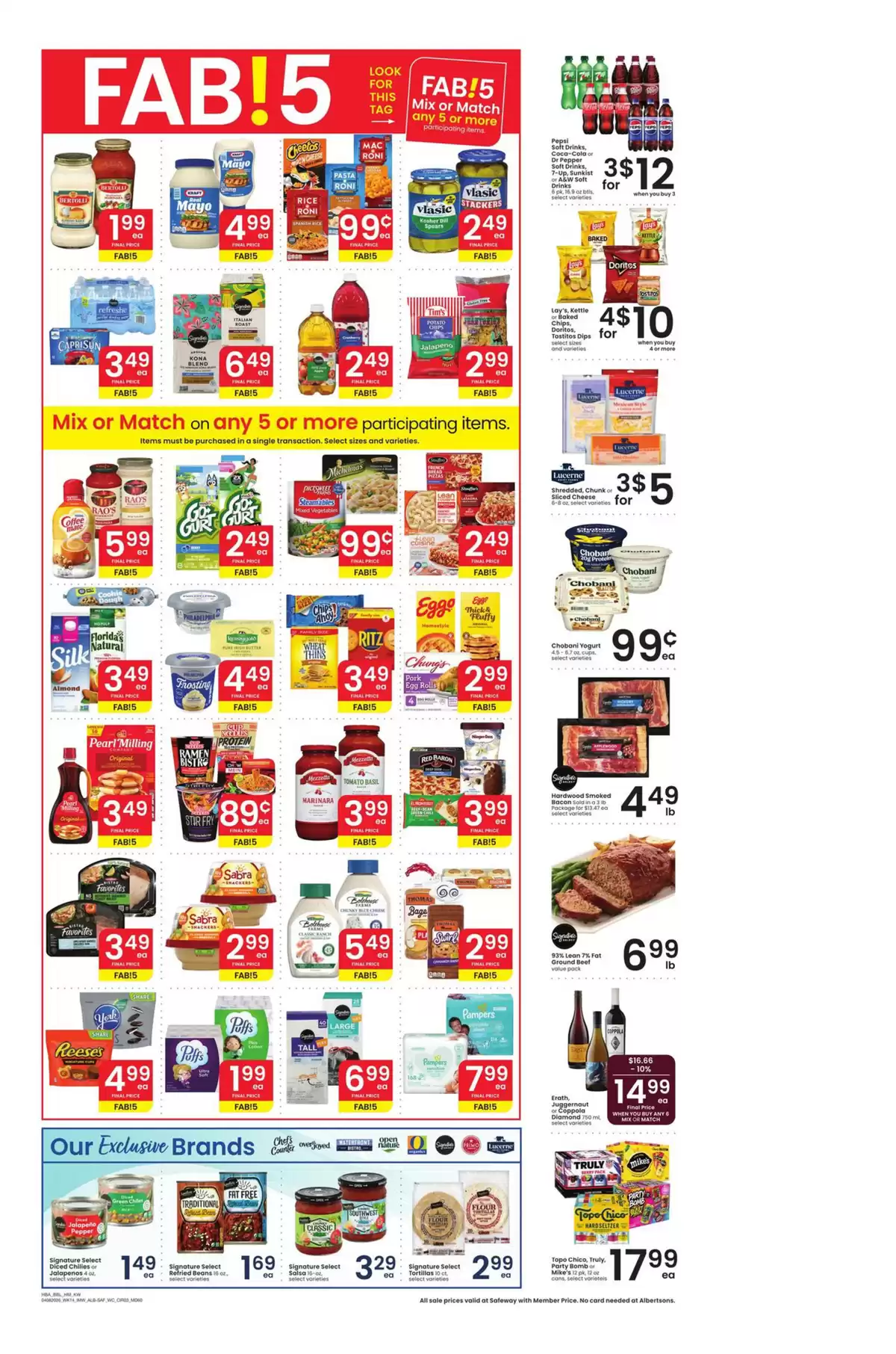 Offres Supermarché Safeway États-Unis de 8 à 14 avril 2026 LE GRAND LIVRE DE L'EPARGNE - Supermarché Safeway - États-Unis - 8 avril 2026 – 14 avril 2026 - Page 2