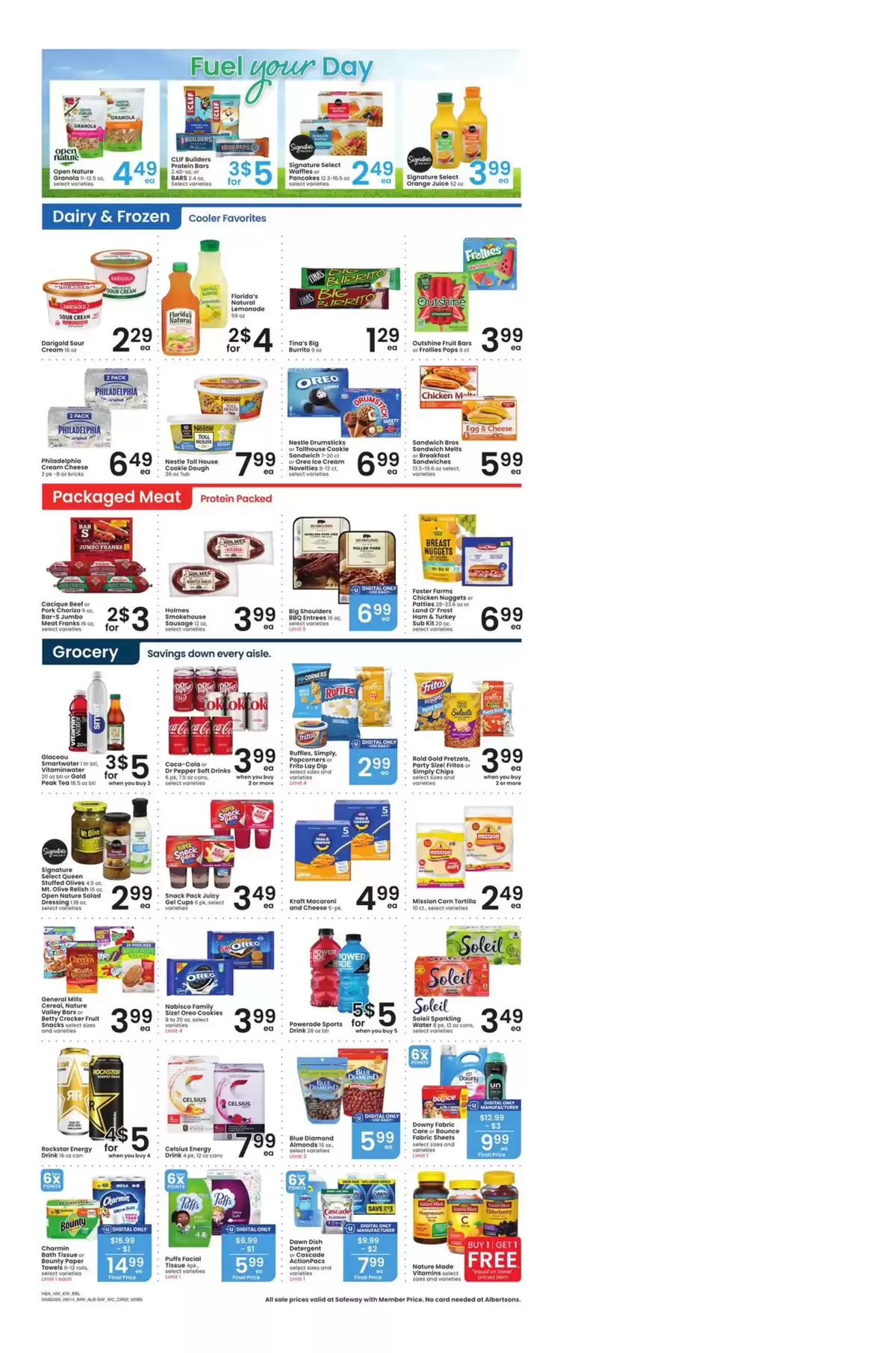 Offres Supermarché Safeway États-Unis de 8 à 14 avril 2026 LE GRAND LIVRE DE L'EPARGNE - Supermarché Safeway - États-Unis - 8 avril 2026 – 14 avril 2026 - Page 3