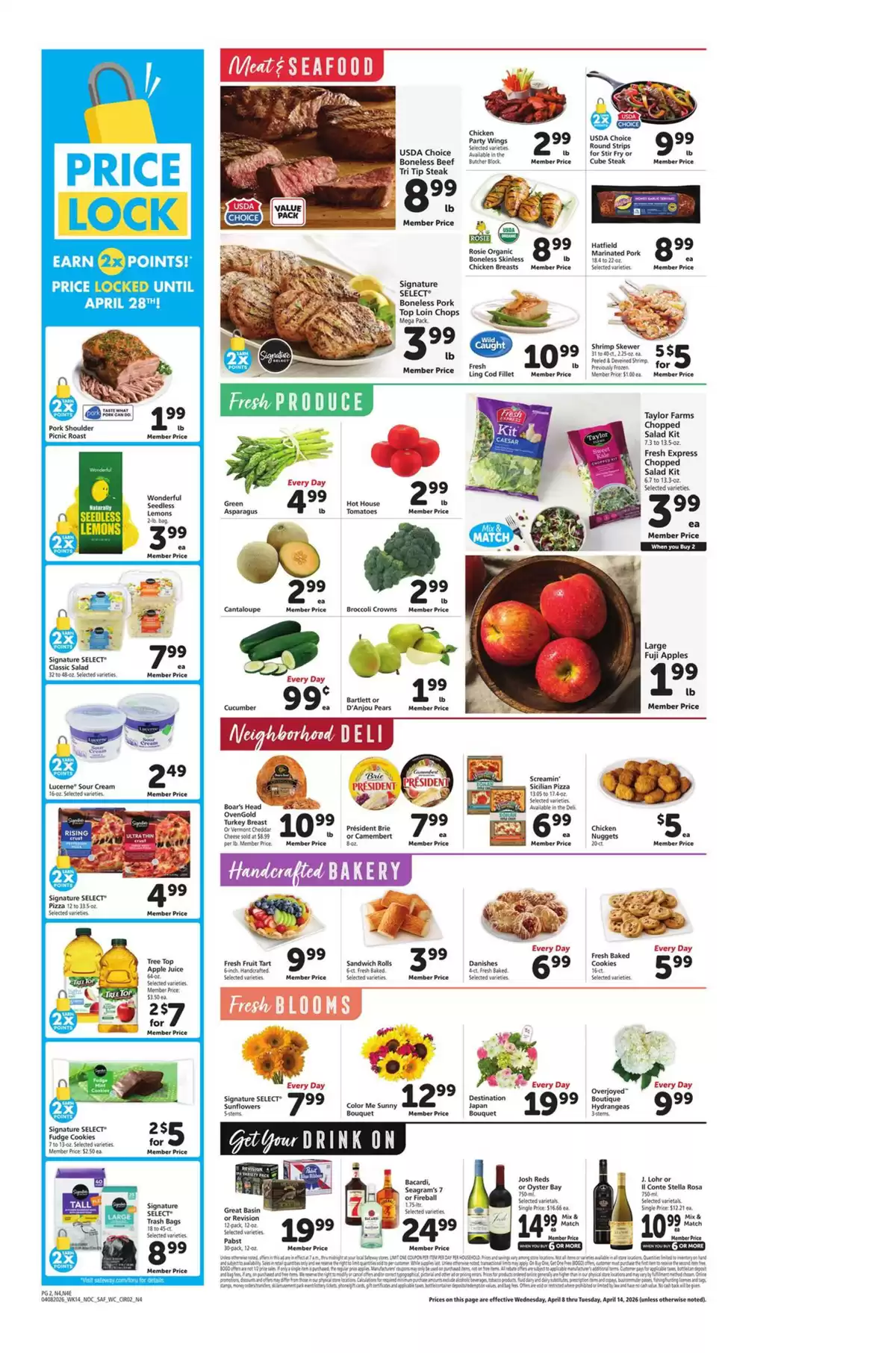 Offres Supermarché Safeway États-Unis de 8 à 14 avril 2026 Des aubaines exclusives - Supermarché Safeway - États-Unis - 8 avril 2026 – 14 avril 2026 - Page 2
