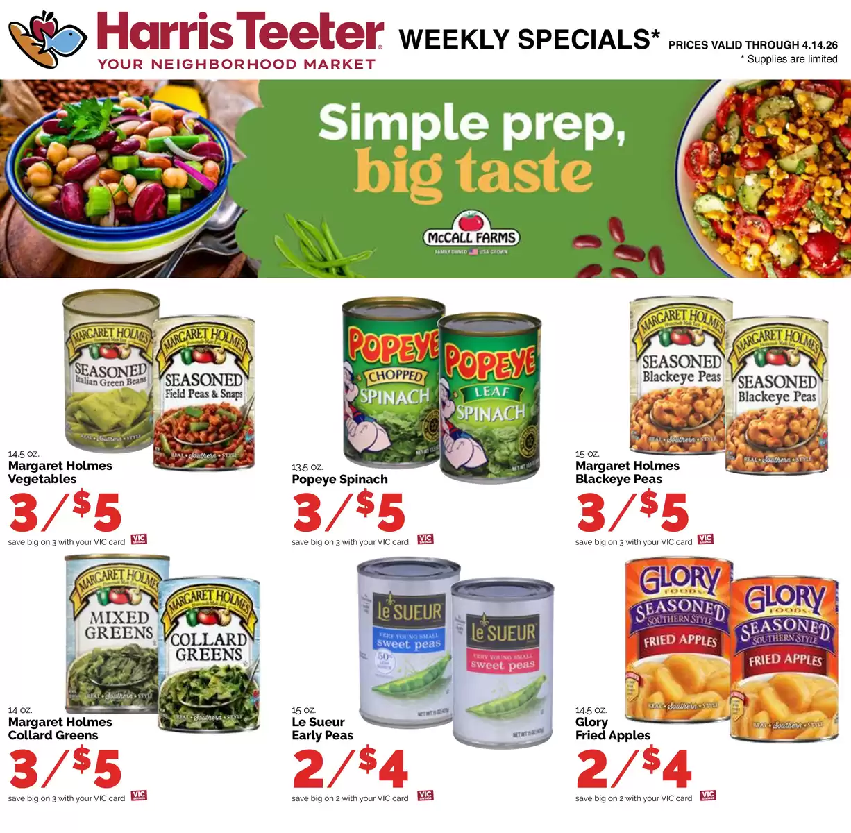 Offres Harris Teeter États-Unis de 8 à 14 avril 2026 Offre hebdomadaire - Harris Teeter - États-Unis - 8 avril 2026 – 14 avril 2026 - Page 13
