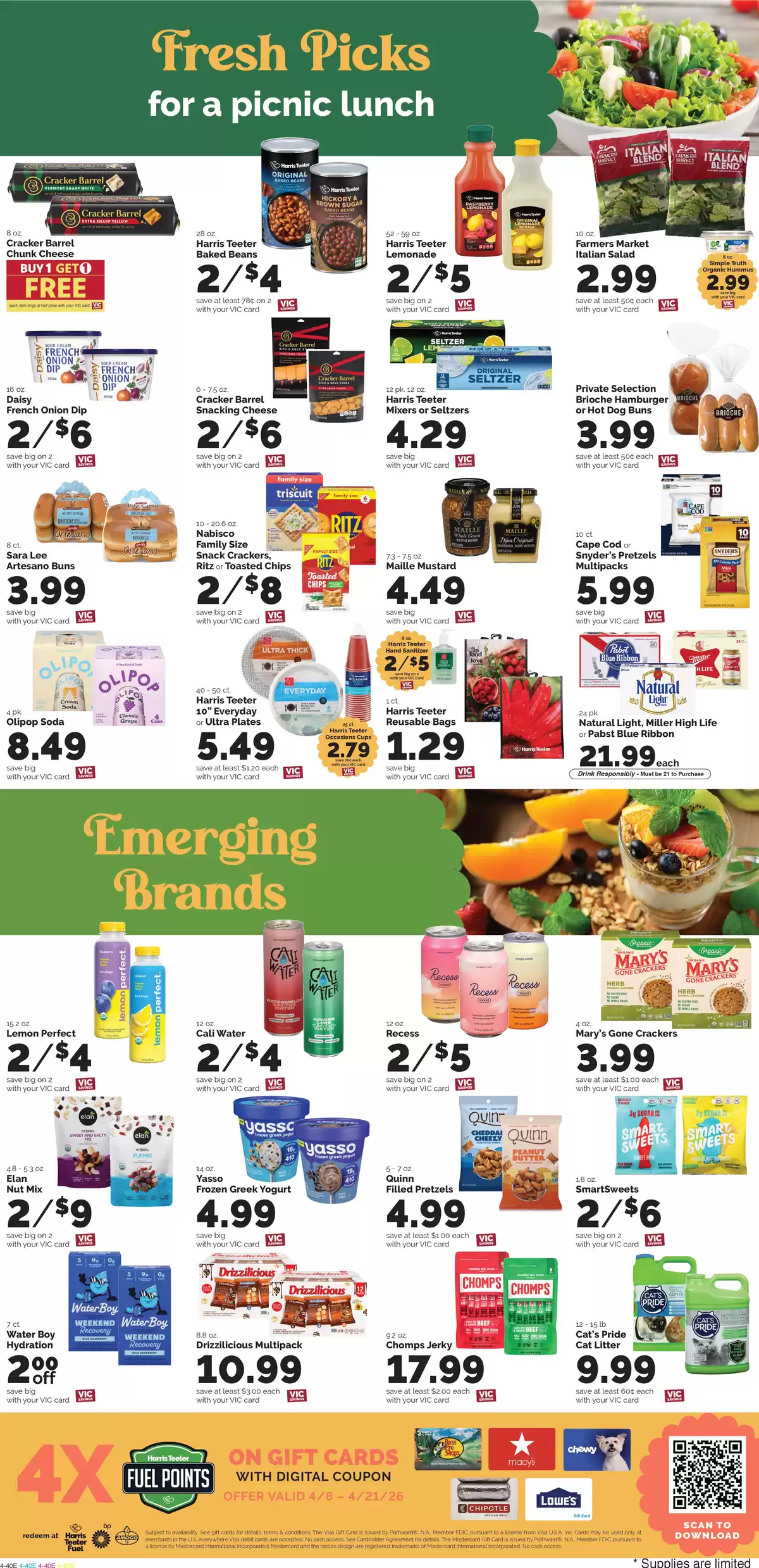 Offres Harris Teeter États-Unis de 8 à 14 avril 2026 Offre hebdomadaire - Harris Teeter - États-Unis - 8 avril 2026 – 14 avril 2026 - Page 7