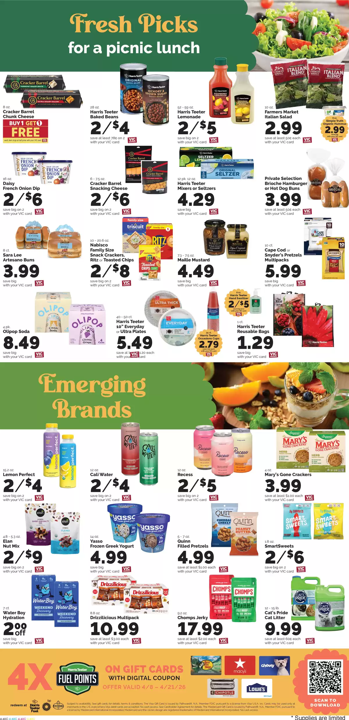 Offres Harris Teeter États-Unis de 8 à 14 avril 2026 Des aubaines exclusives - Harris Teeter - États-Unis - 8 avril 2026 – 14 avril 2026 - Page 7