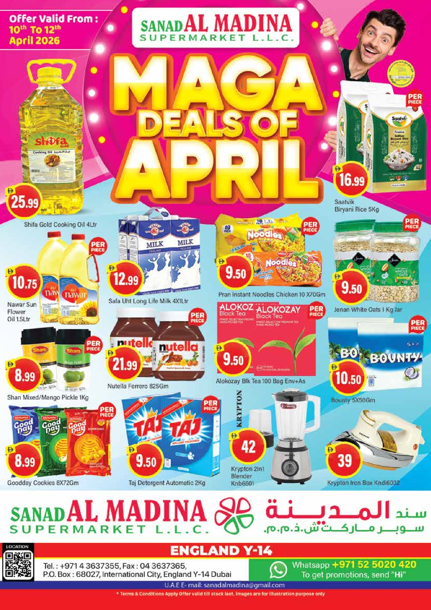Sanad Al Madina UAE offers from 10 to 12 April 2026 April Deals - Sanad Al Madina - UAE - 10 April 2026 – 12 April 2026 - Page 1