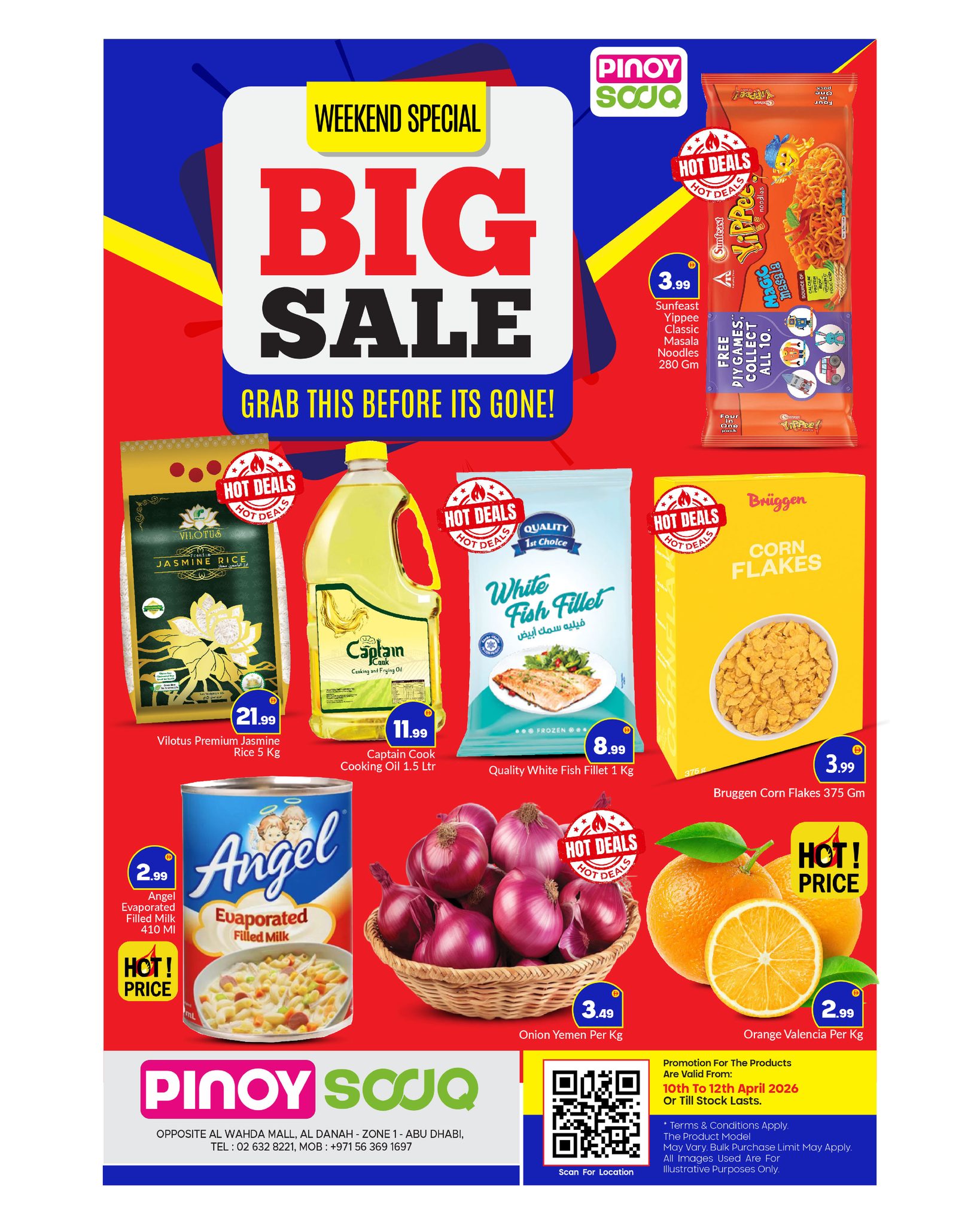 BIGmart UAE offers in Abu Dhabi from 10 to 12 April 2026 Big Offers - Page 1