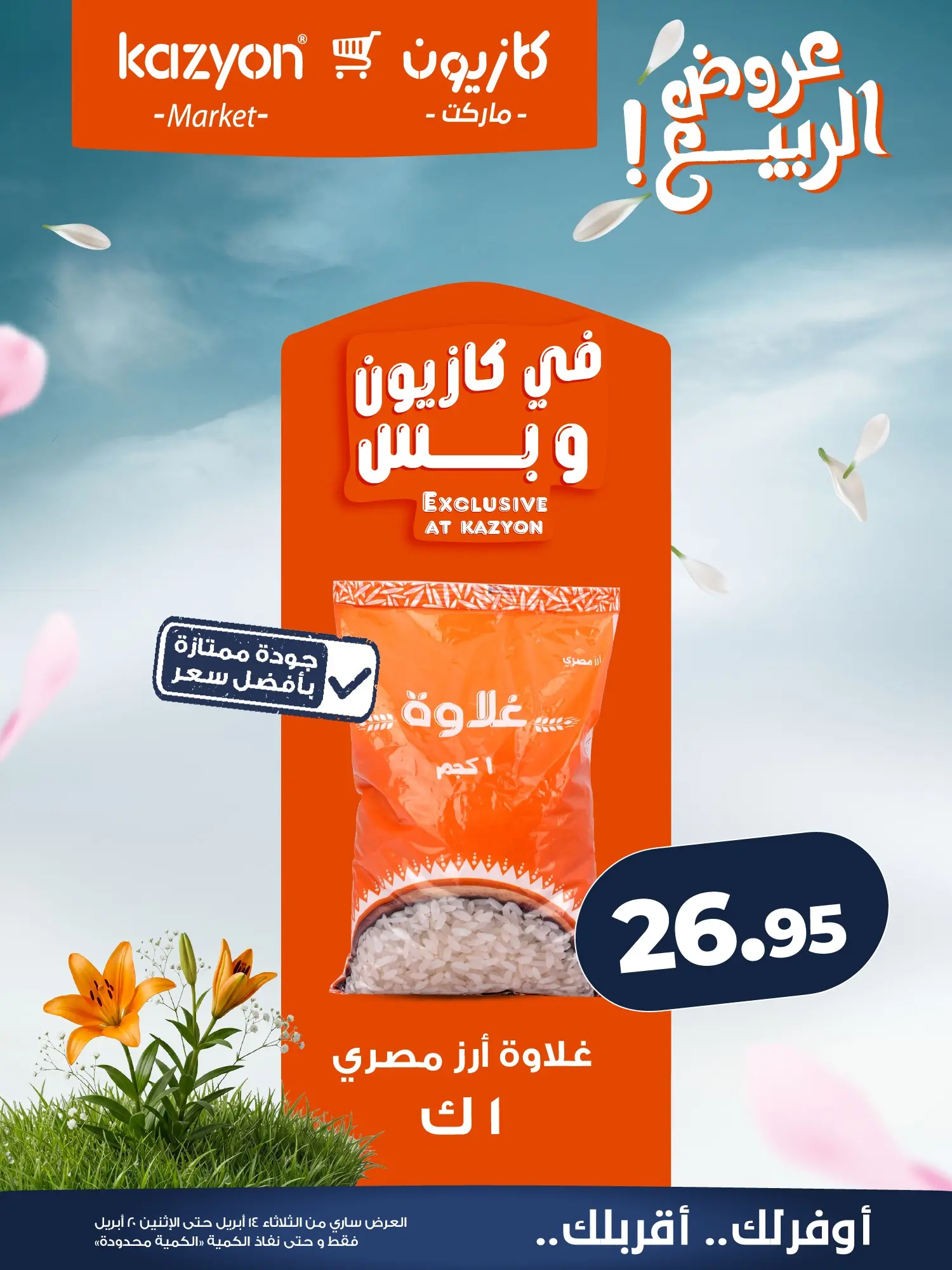 عروض كازيون ماركت مصر من ١٤ حتى ٢٠ أبريل ٢٠٢٦ عروض الربيع - كازيون ماركت - مصر - 14 ابريل 2026 – 20 ابريل 2026 - صفحة 10