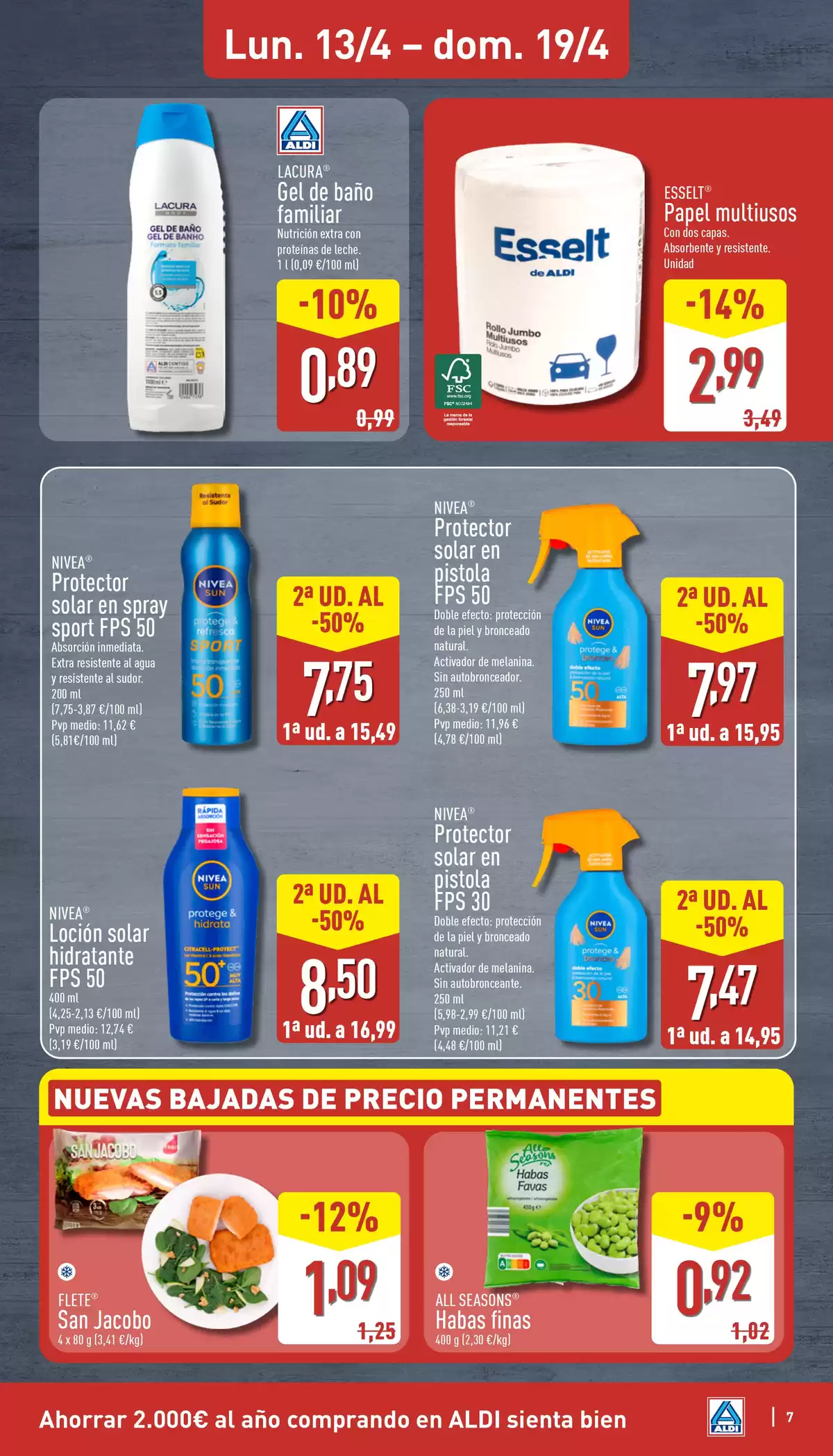 Offres ALDI Espagne de 13 à 19 avril 2026 Comme il coûte peu d'acheter bien ! - ALDI - Espagne - 13 avril 2026 – 19 avril 2026 - Page 7