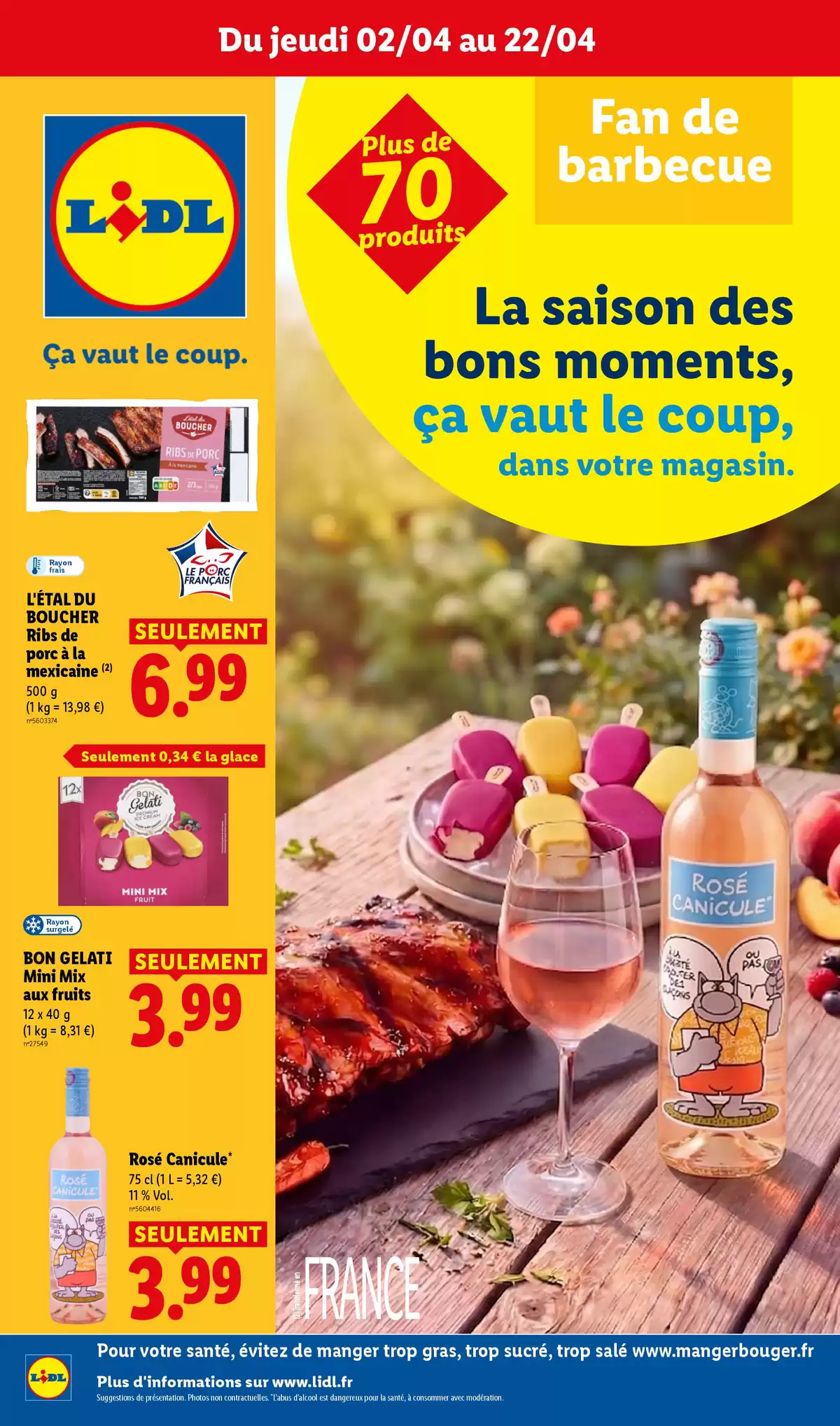 Offres Lidl France de 3 à 22 avril 2026 Fan de barbecue - Lidl - France - 3 avril 2026 – 22 avril 2026 - Page 1