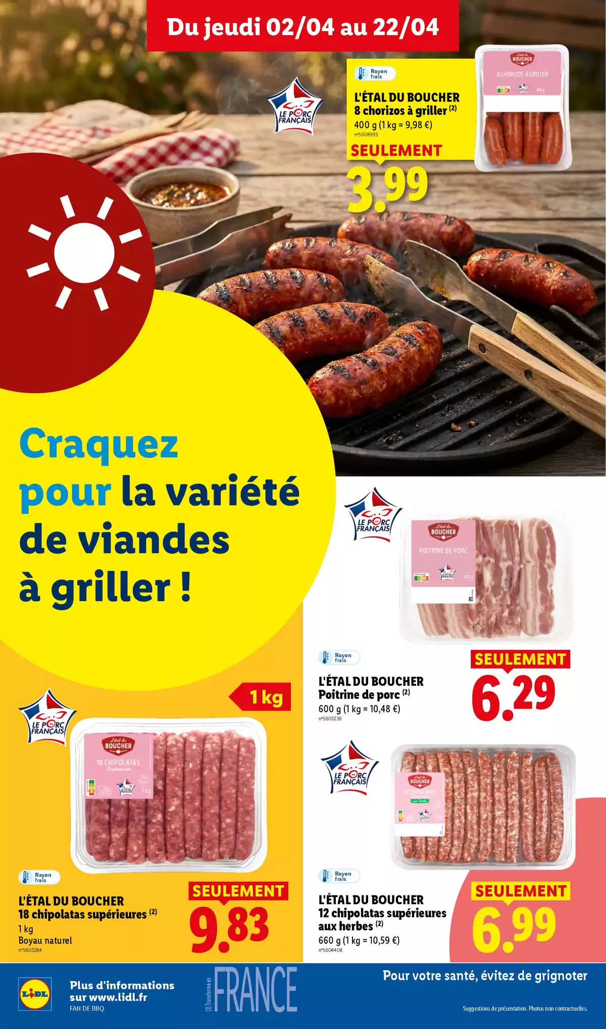 Offres Lidl France de 3 à 22 avril 2026 Fan de barbecue - Lidl - France - 3 avril 2026 – 22 avril 2026 - Page 2
