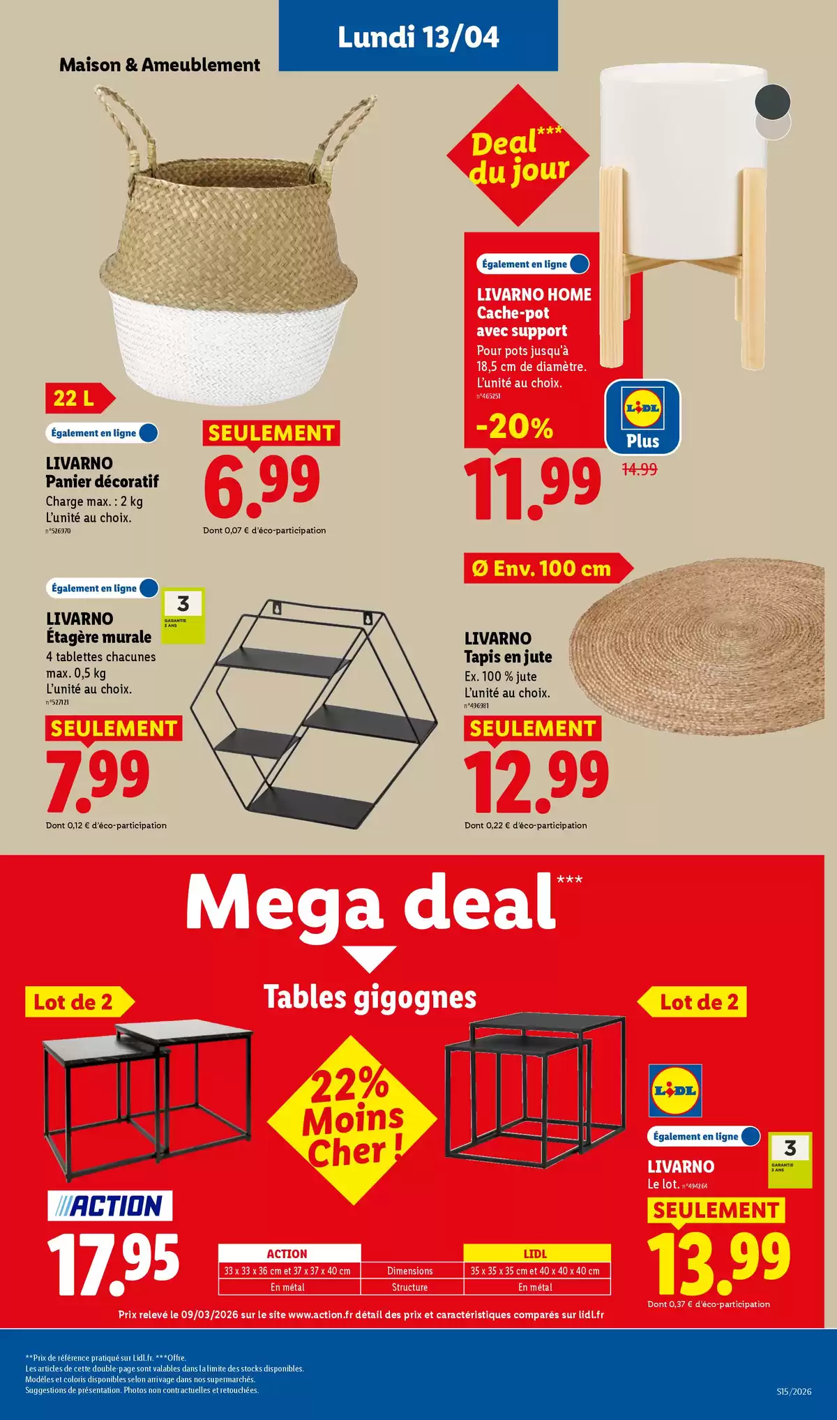 Offres Lidl France de 13 à 16 avril 2026 Les bonnes affaires de la semaine - Lidl - France - 13 avril 2026 – 16 avril 2026 - Page 13