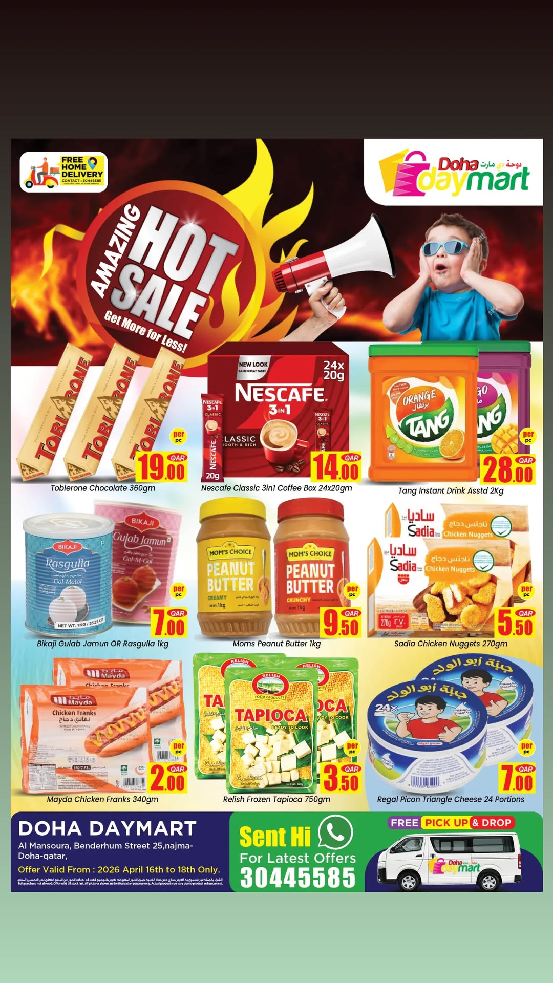 Ofertas de Doha Day mart Katar de 16 a 18 abril 2026 Increíble venta caliente - Página 1