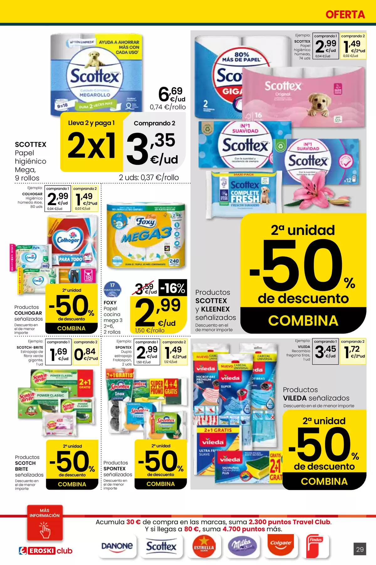 Offres Eroski Supermarché Espagne de 16 à 29 avril 2026 Voulez-vous économiser avec moi ? - Eroski - Espagne - 16 avril 2026 – 29 avril 2026 - Page 29