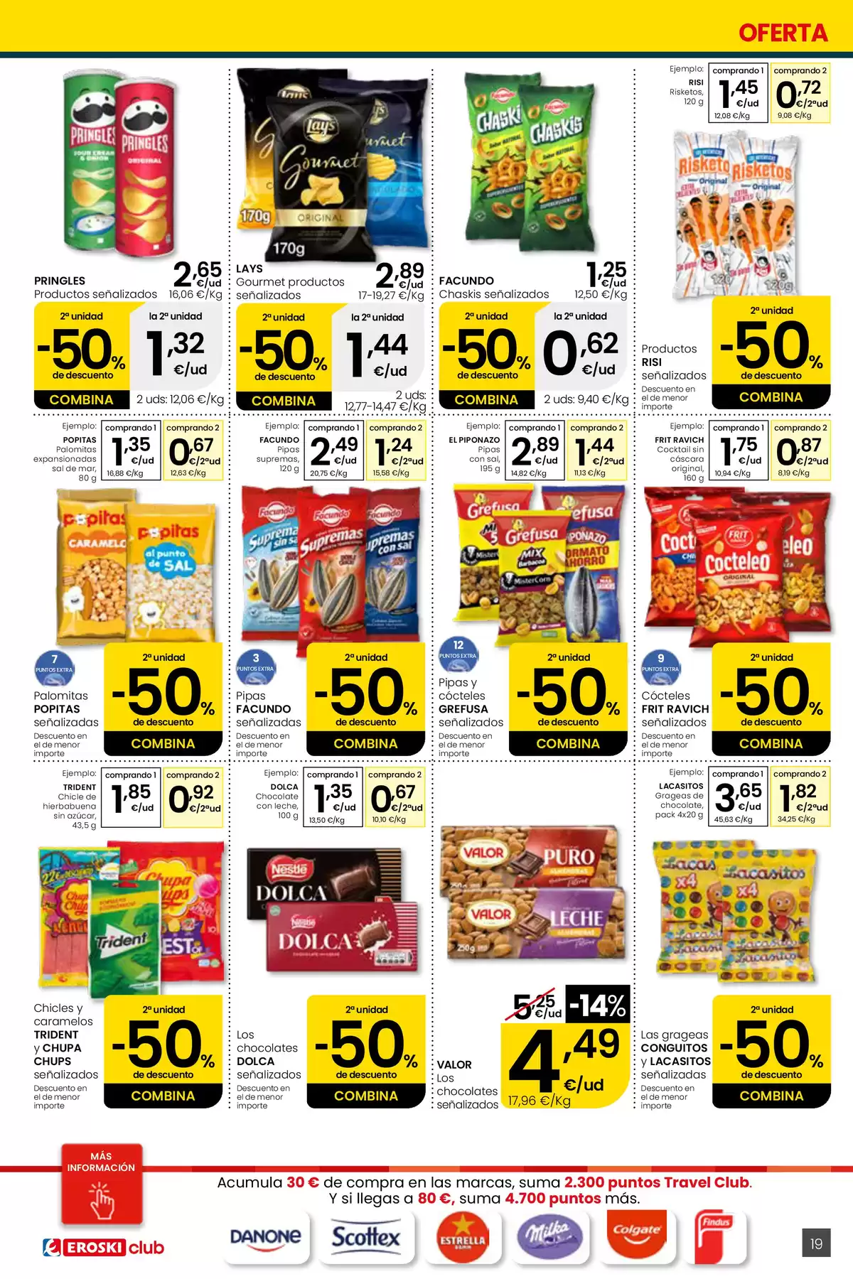 Offres Eroski Supermarché Espagne de 16 à 29 avril 2026 Voulez-vous économiser avec moi ? - Eroski - Espagne - 16 avril 2026 – 29 avril 2026 - Page 19