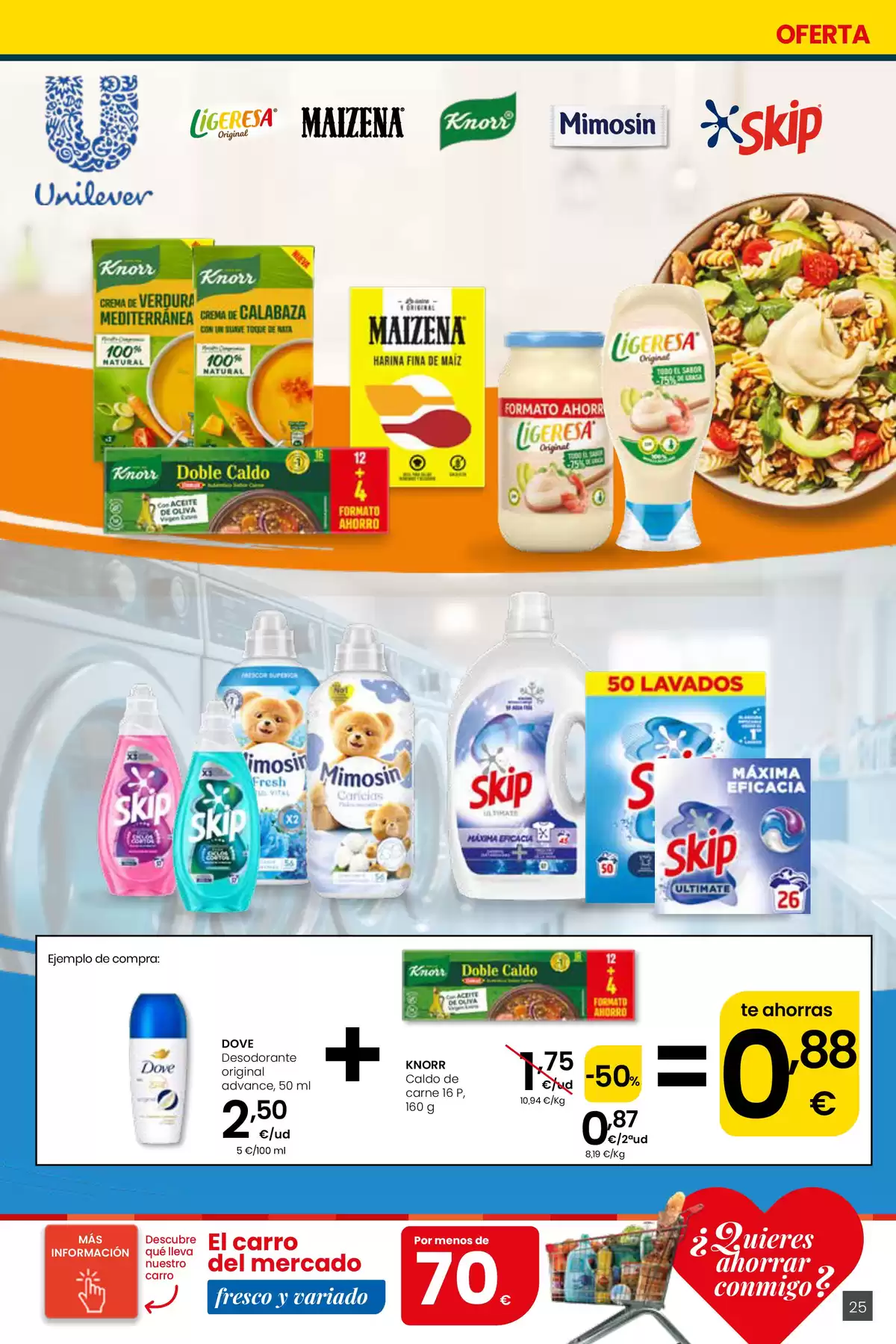 Offres Eroski Supermarché Espagne de 16 à 29 avril 2026 Voulez-vous économiser avec moi ? - Eroski - Espagne - 16 avril 2026 – 29 avril 2026 - Page 25