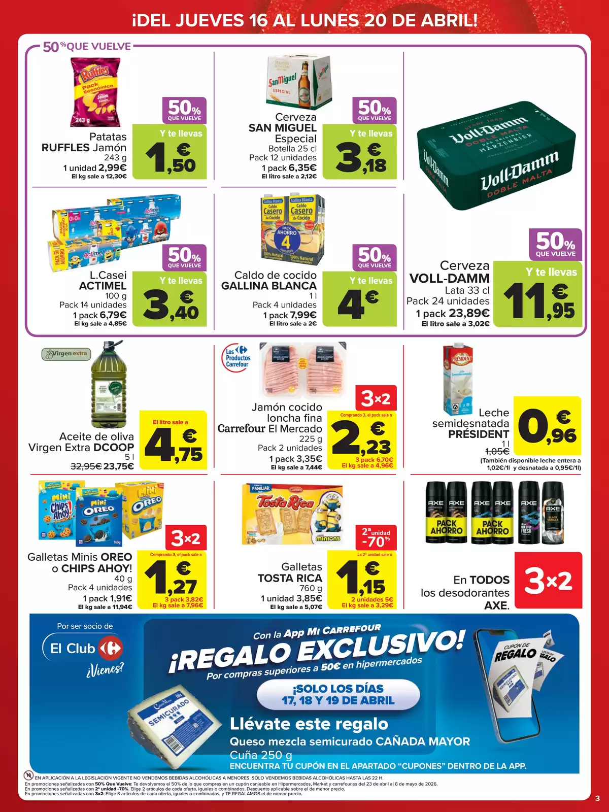 Offres Carrefour Espagne de 16 à 20 avril 2026 Prix imbattable - Carrefour - Espagne - 16 avril 2026 – 20 avril 2026 - Page 3