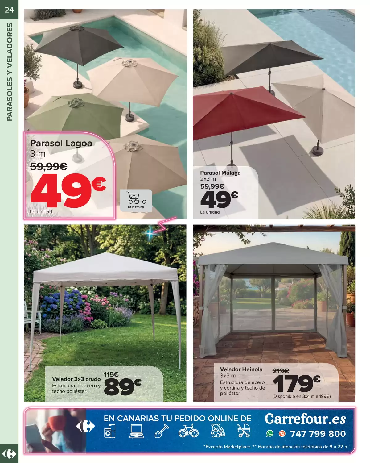 Offres Carrefour Espagne de 14 avril à 14 mai 2026 Terrasse et jardin - Carrefour - Espagne - 14 avril 2026 – 14 mai 2026 - Page 24