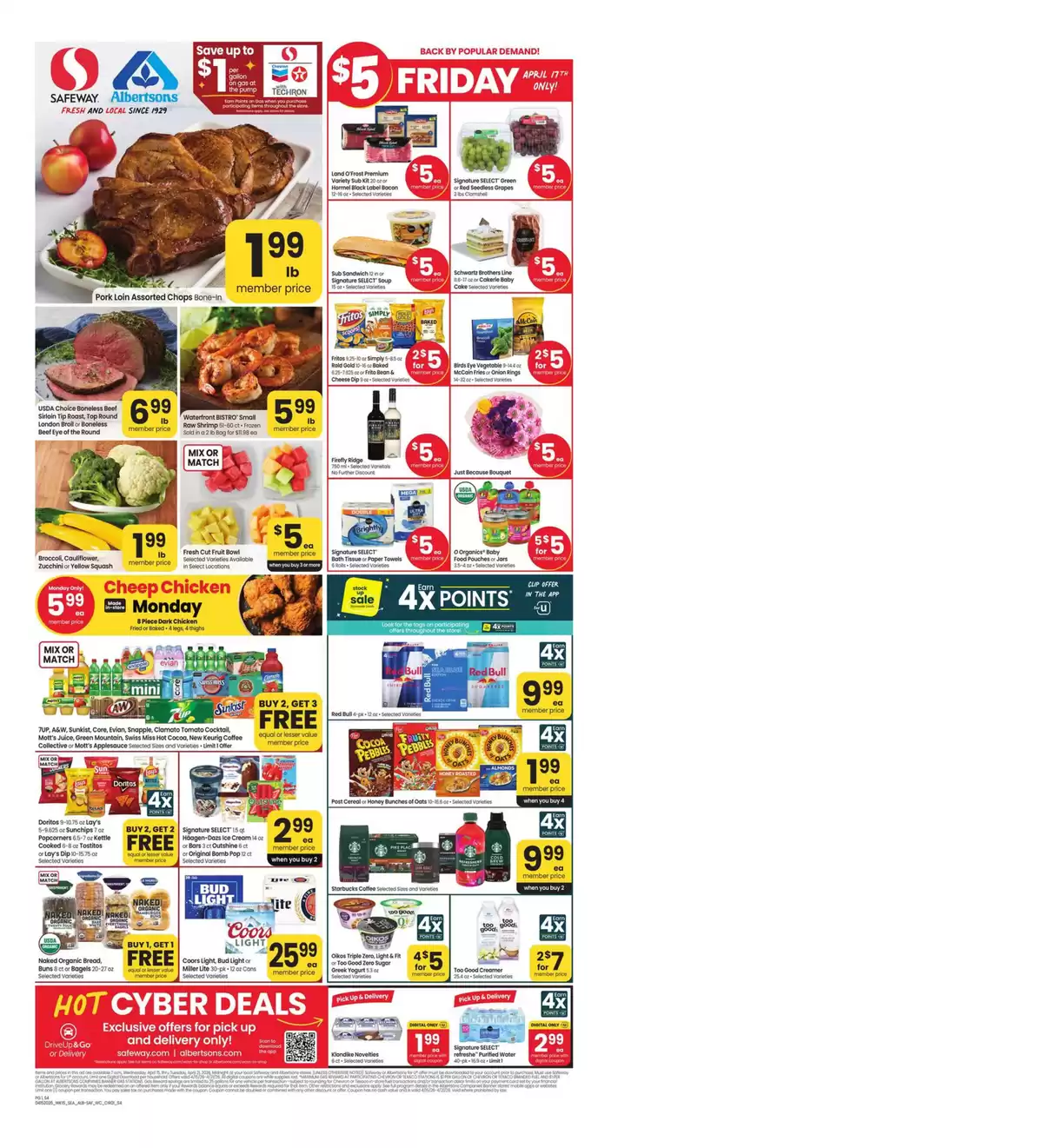 Offres Supermarché Safeway États-Unis de 15 à 21 avril 2026 Nouvelles offres à découvrir - Supermarché Safeway - États-Unis - 15 avril 2026 – 21 avril 2026 - Page 10