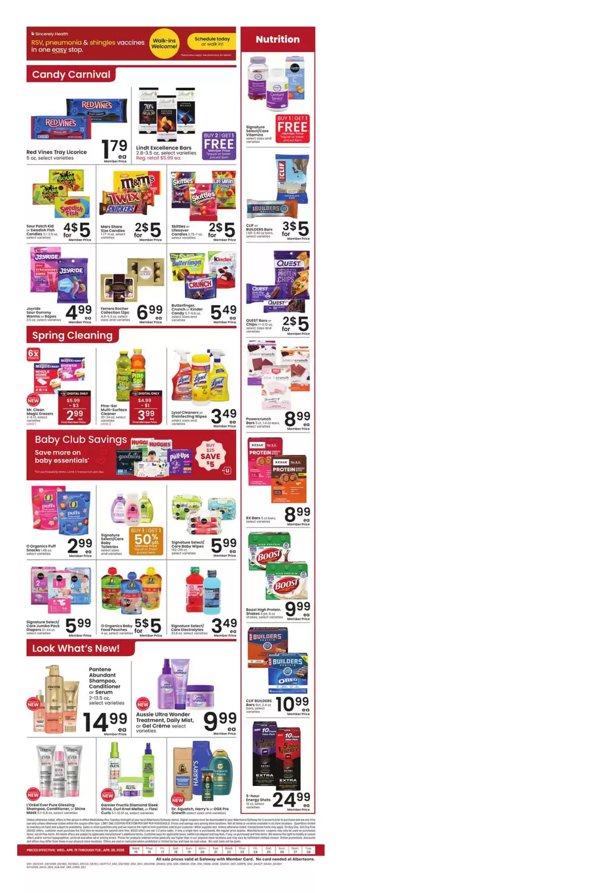 Offres Supermarché Safeway États-Unis de 15 à 21 avril 2026 Nouvelles offres à découvrir - Supermarché Safeway - États-Unis - 15 avril 2026 – 21 avril 2026 - Page 7