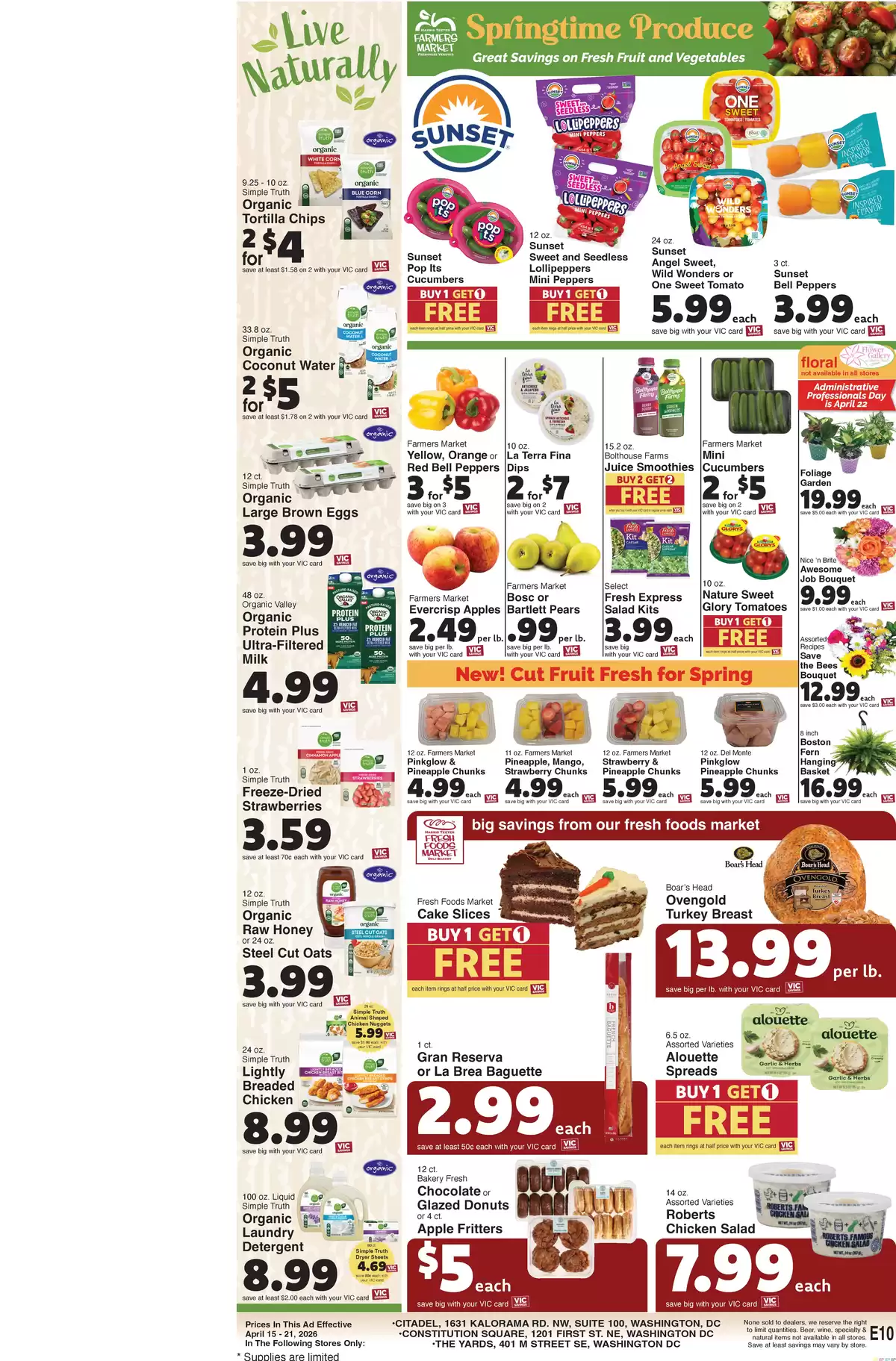 Offres Harris Teeter États-Unis de 15 à 21 avril 2026 Offres hebdomadaires - Harris Teeter - États-Unis - 15 avril 2026 – 21 avril 2026 - Page 11