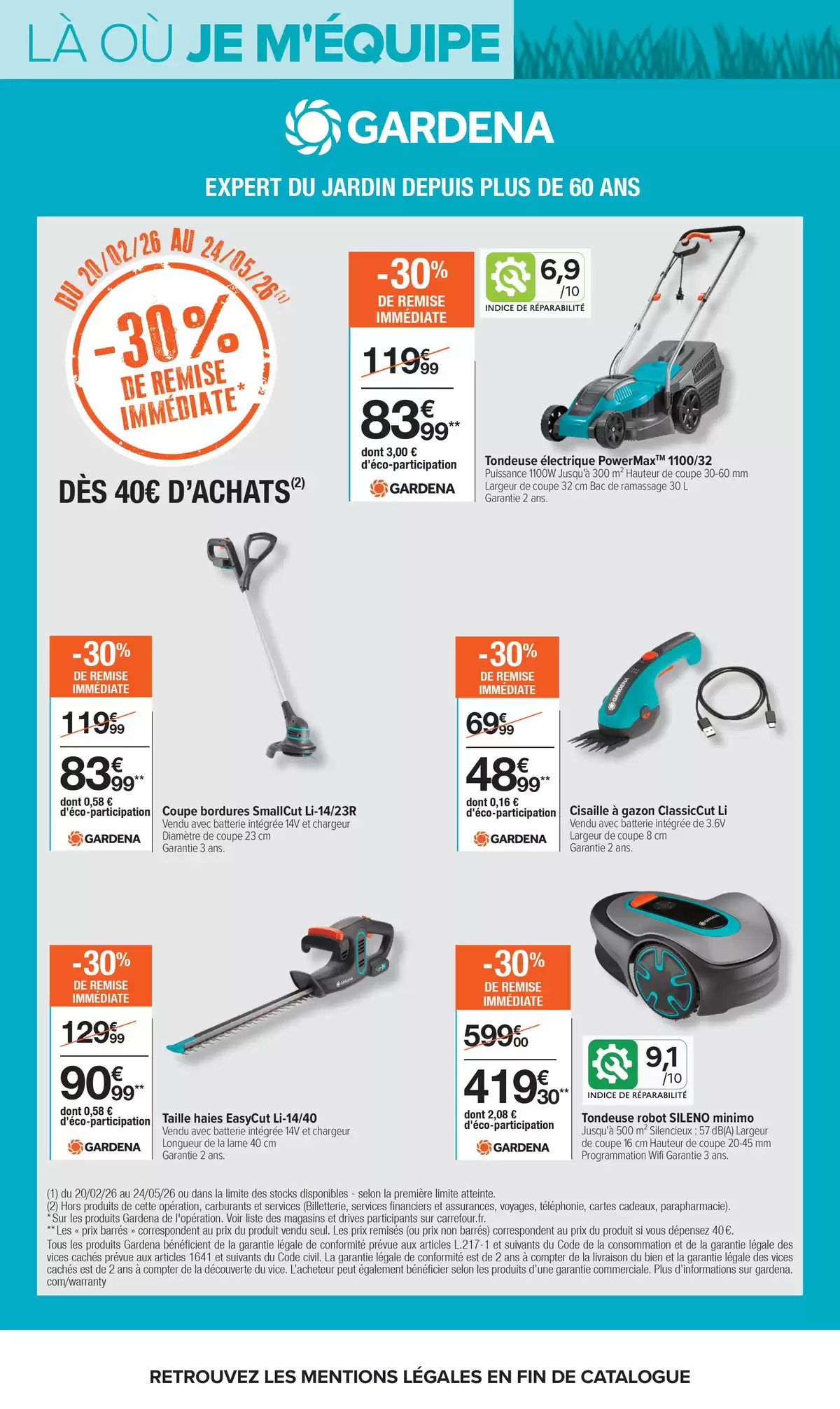 عروض كارفور فرنسا من ١٤ حتى ٢٧ أبريل ٢٠٢٦ زراعة الحدائق والأثاث - كارفور - فرنسا - 14 ابريل 2026 – 27 ابريل 2026 - صفحة 19