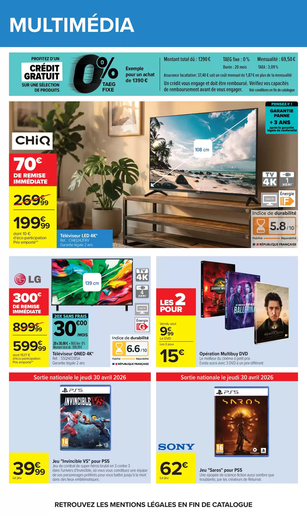 عروض كارفور فرنسا من ٢٨ أبريل حتى ١١ مايو ٢٠٢٦ نزهة - كارفور - فرنسا - 28 ابريل 2026 – 11 مايو 2026 - صفحة 64