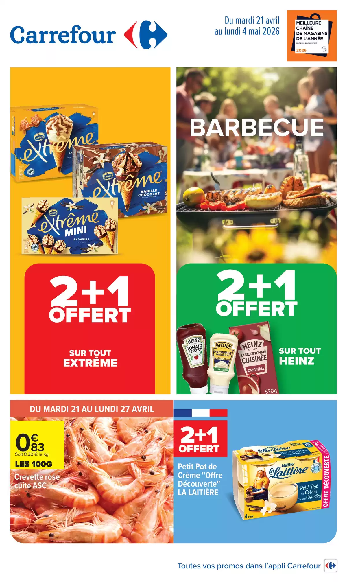 Carrefour France offers from 21 April to 4 May 2026 BARBECUE DEALS - Page 1