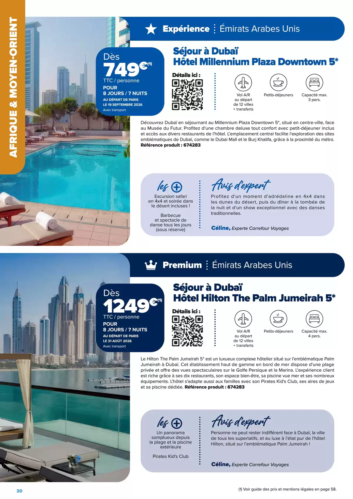 عروض كارفور فرنسا من ٢٢ يناير حتى ٢٢ يونيو ٢٠٢٦ عروض إقامات الجولات السياحية - إبداعات السفر على مفترق الطرق - كارفور - فرنسا - 22 يناير 2026 – 22 يونيو 2026 - صفحة 30