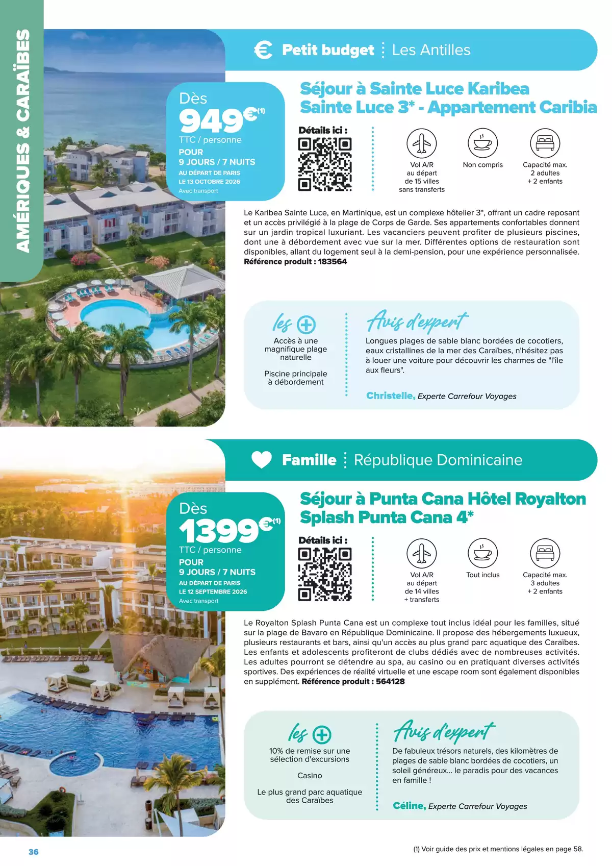 عروض كارفور فرنسا من ٢٢ يناير حتى ٢٢ يونيو ٢٠٢٦ عروض إقامات الجولات السياحية - إبداعات السفر على مفترق الطرق - كارفور - فرنسا - 22 يناير 2026 – 22 يونيو 2026 - صفحة 36