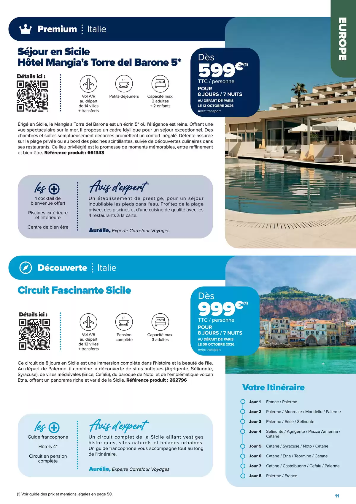 عروض كارفور فرنسا من ٢٢ يناير حتى ٢٢ يونيو ٢٠٢٦ عروض إقامات الجولات السياحية - إبداعات السفر على مفترق الطرق - كارفور - فرنسا - 22 يناير 2026 – 22 يونيو 2026 - صفحة 11