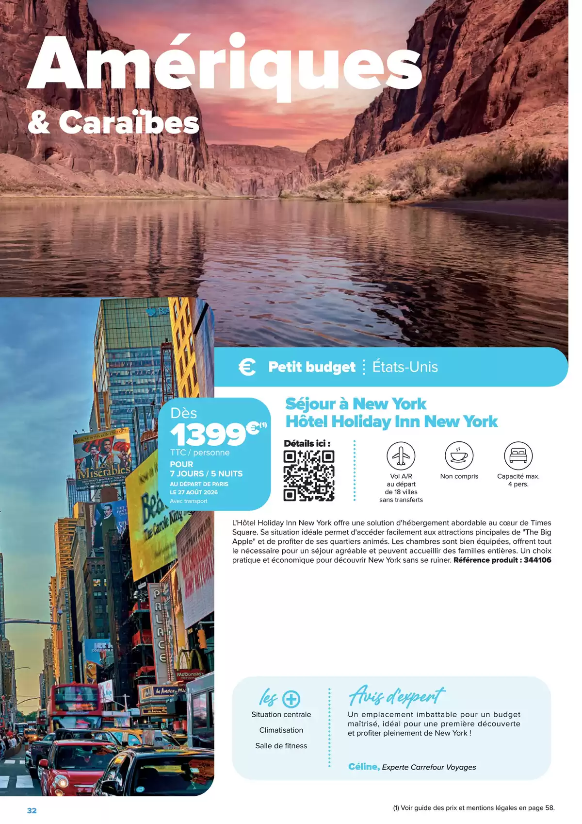 عروض كارفور فرنسا من ٢٢ يناير حتى ٢٢ يونيو ٢٠٢٦ عروض إقامات الجولات السياحية - إبداعات السفر على مفترق الطرق - كارفور - فرنسا - 22 يناير 2026 – 22 يونيو 2026 - صفحة 32