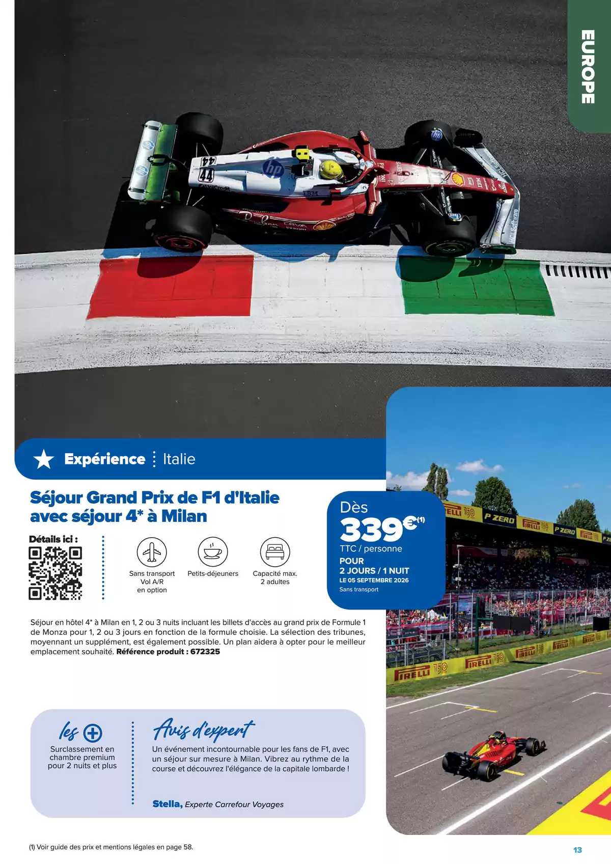 عروض كارفور فرنسا من ٢٢ يناير حتى ٢٢ يونيو ٢٠٢٦ عروض إقامات الجولات السياحية - إبداعات السفر على مفترق الطرق - كارفور - فرنسا - 22 يناير 2026 – 22 يونيو 2026 - صفحة 13