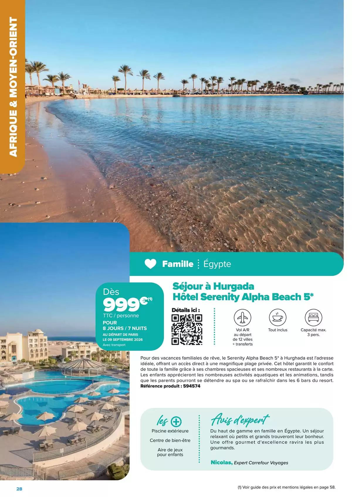 عروض كارفور فرنسا من ٢٢ يناير حتى ٢٢ يونيو ٢٠٢٦ عروض إقامات الجولات السياحية - إبداعات السفر على مفترق الطرق - كارفور - فرنسا - 22 يناير 2026 – 22 يونيو 2026 - صفحة 28