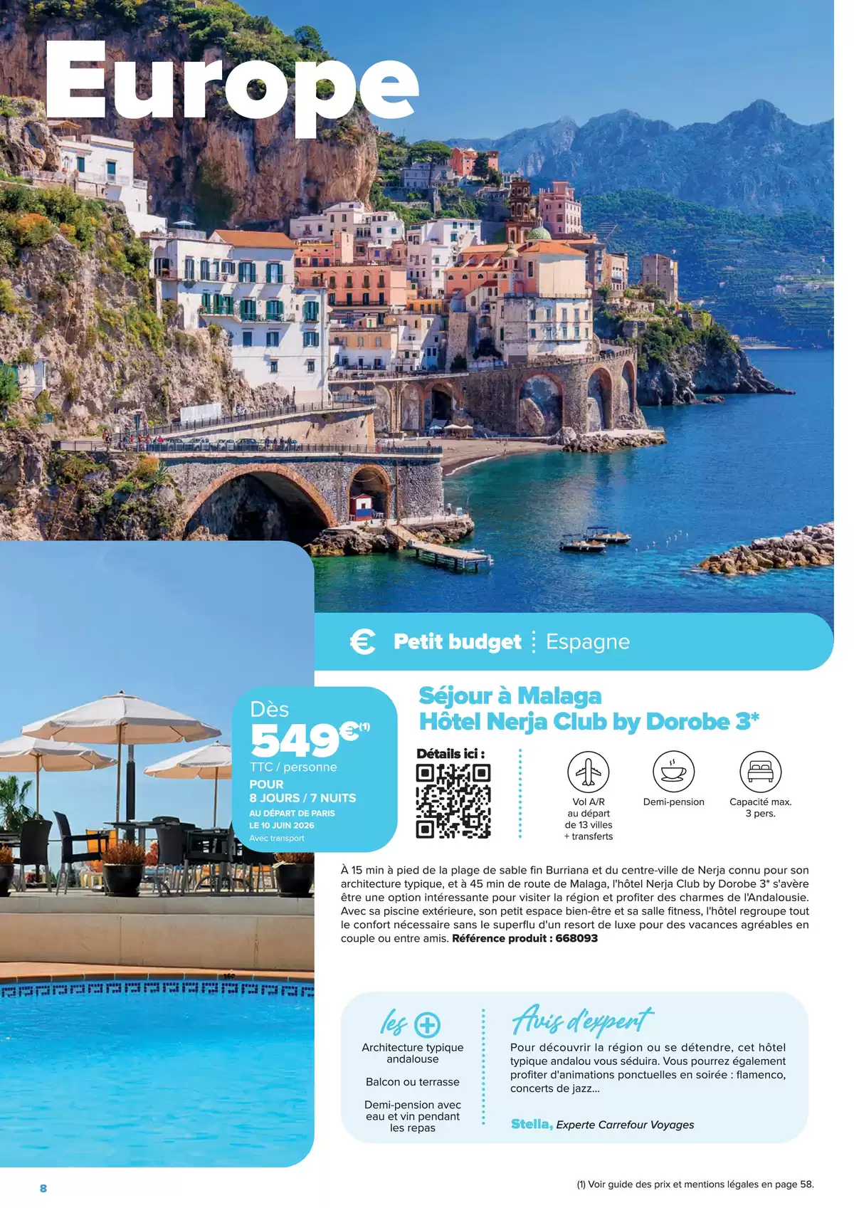 عروض كارفور فرنسا من ٢٢ يناير حتى ٢٢ يونيو ٢٠٢٦ عروض إقامات الجولات السياحية - إبداعات السفر على مفترق الطرق - كارفور - فرنسا - 22 يناير 2026 – 22 يونيو 2026 - صفحة 8