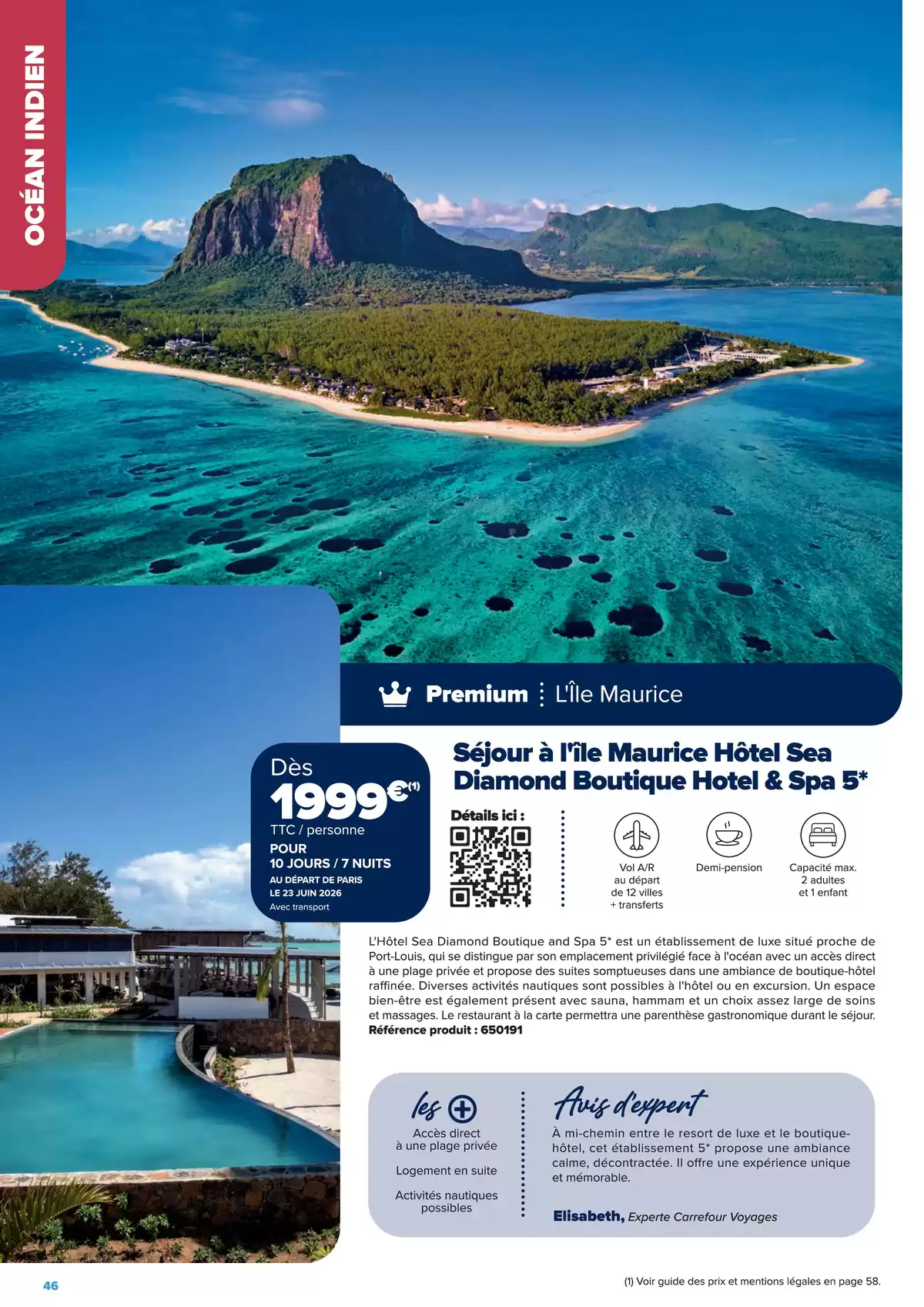 عروض كارفور فرنسا من ٢٢ يناير حتى ٢٢ يونيو ٢٠٢٦ عروض إقامات الجولات السياحية - إبداعات السفر على مفترق الطرق - كارفور - فرنسا - 22 يناير 2026 – 22 يونيو 2026 - صفحة 46