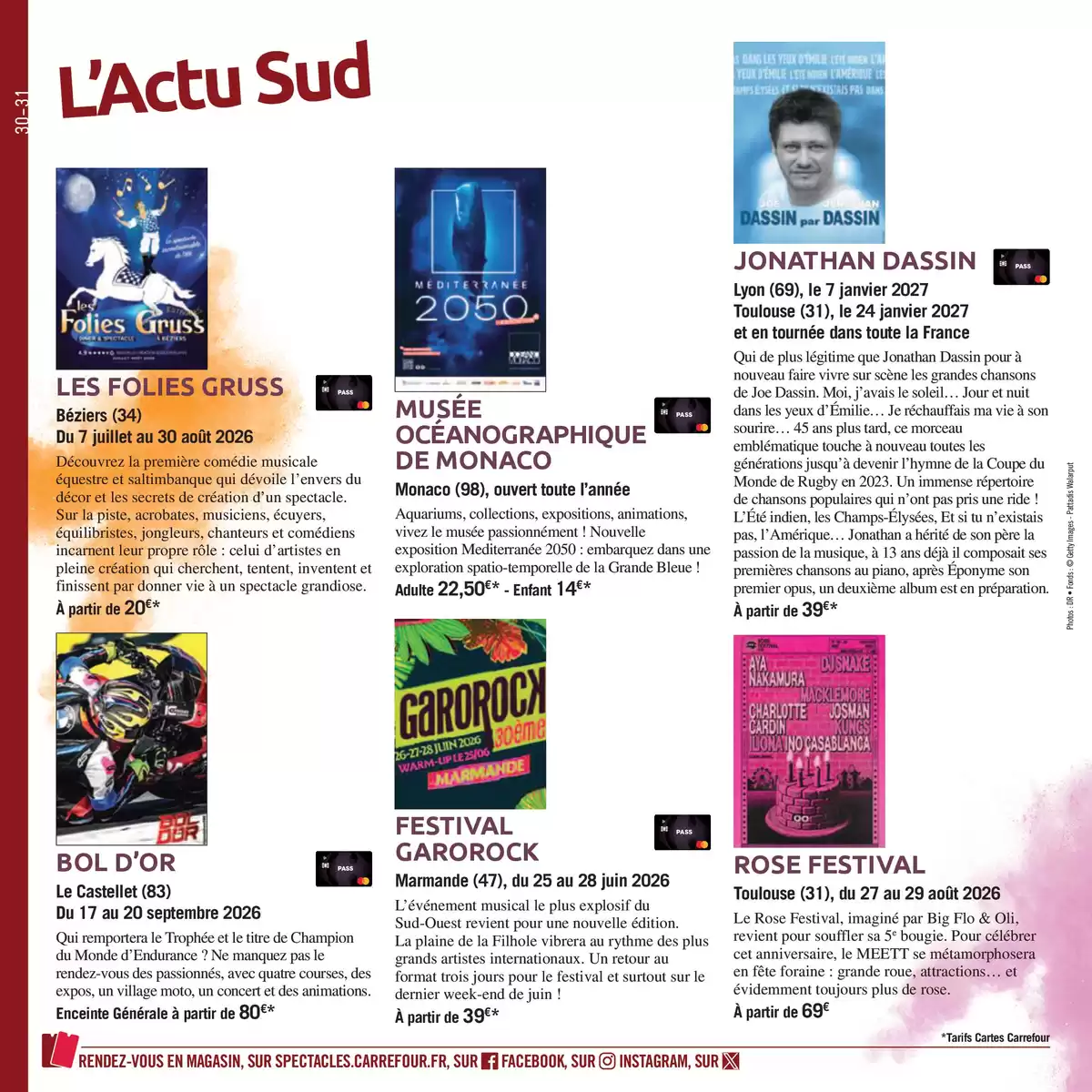 عروض كارفور فرنسا من ٣ أبريل حتى ٣٠ سبتمبر ٢٠٢٦ عروض النزهات - كارفور - فرنسا - 3 ابريل 2026 – 30 سبتمبر 2026 - صفحة 30