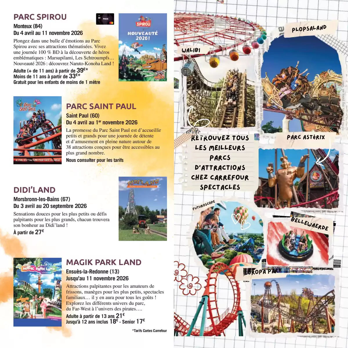 عروض كارفور فرنسا من ٣ أبريل حتى ٣٠ سبتمبر ٢٠٢٦ عروض النزهات - كارفور - فرنسا - 3 ابريل 2026 – 30 سبتمبر 2026 - صفحة 7