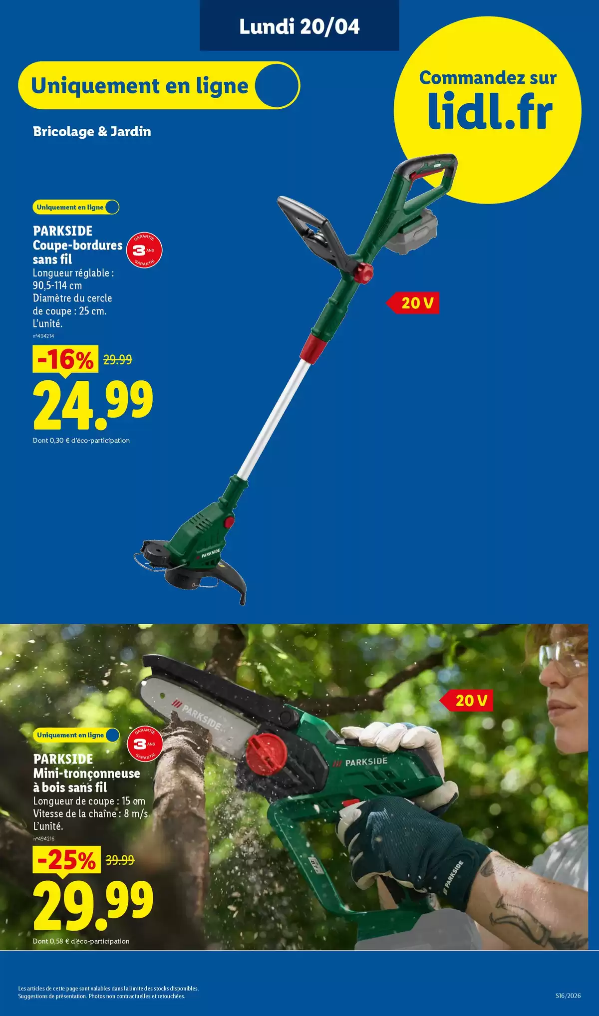 Offres Lidl France de 16 à 22 avril 2026 Les promos de la semaine - Lidl - France - 16 avril 2026 – 22 avril 2026 - Page 61